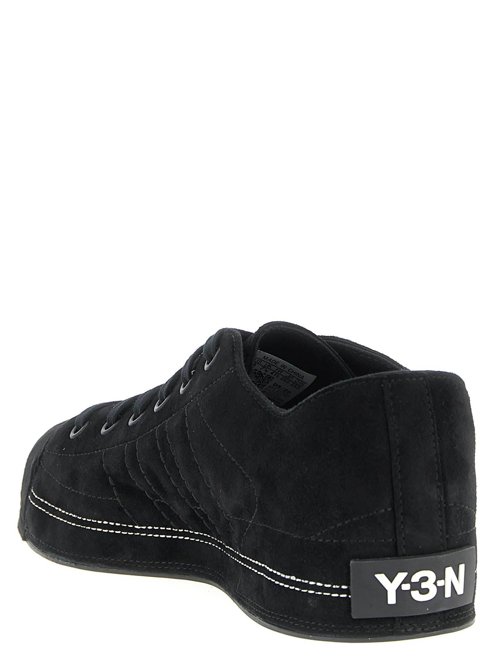 Y-3 X Nbhd Capsule Nizzastar Lo Sneakers In Black