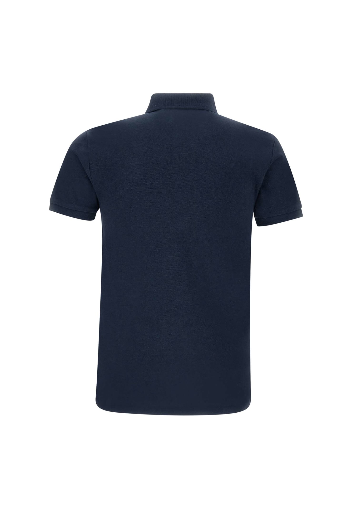 Shop Polo Ralph Lauren Core Replen Cotton Piqué Polo Shirt In Blue
