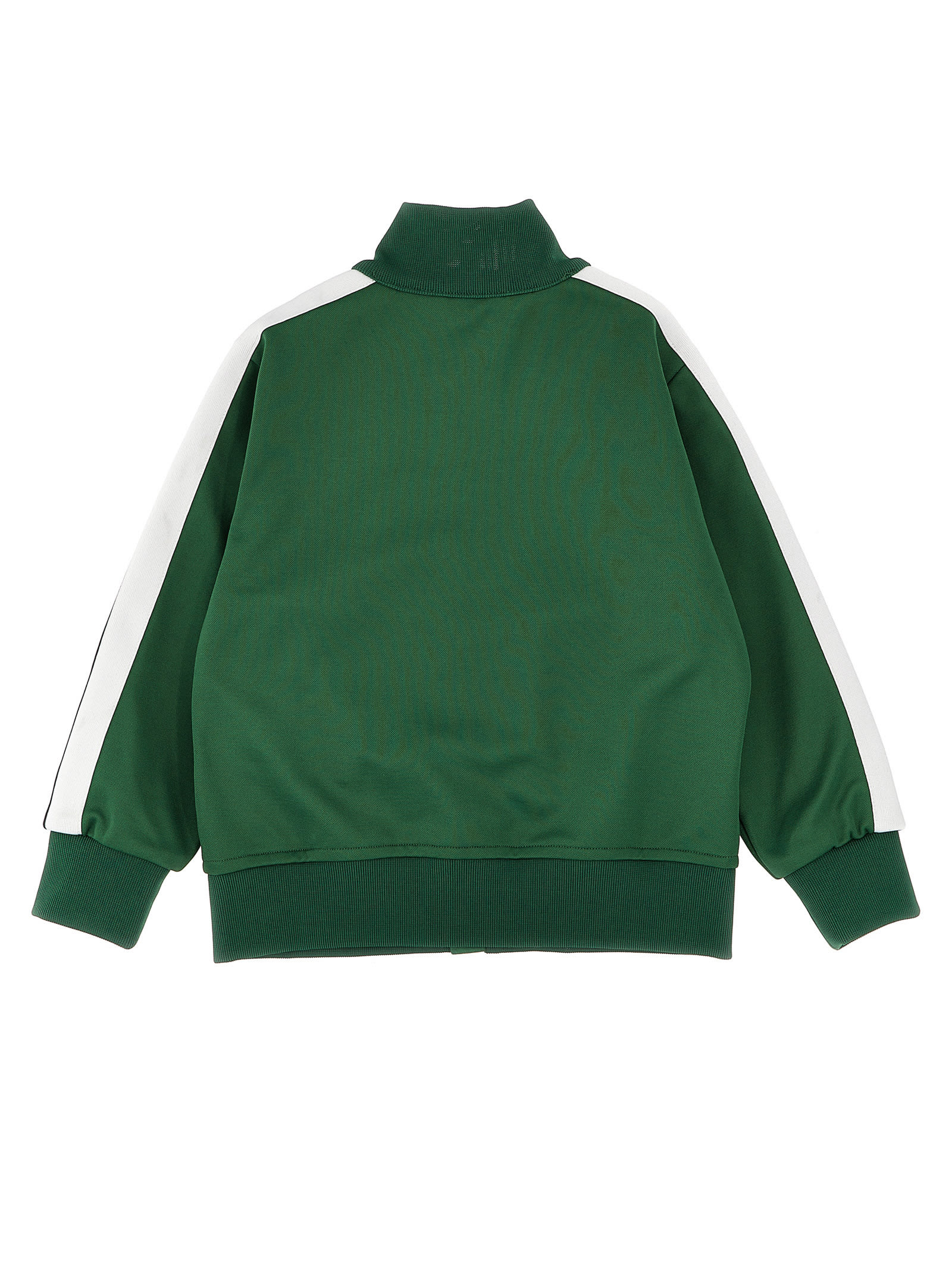 Shop Palm Angels Track Sweatshirt In Green