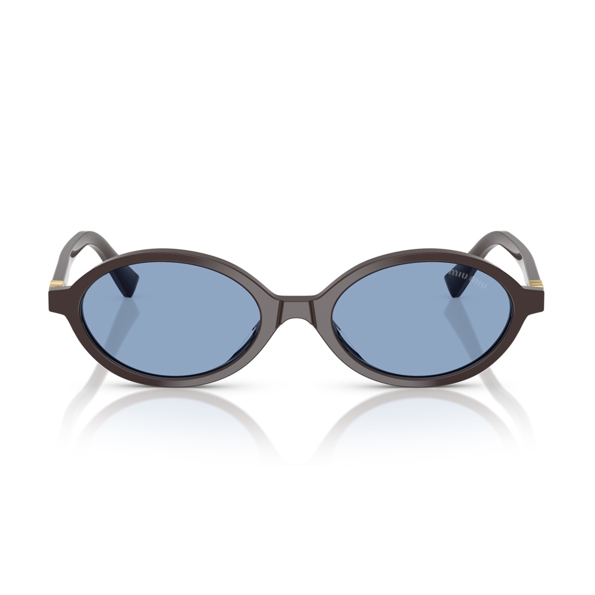 Miumiu 0mu 04zs Miu Regard 22c60o Marrone Moka Sunglasses