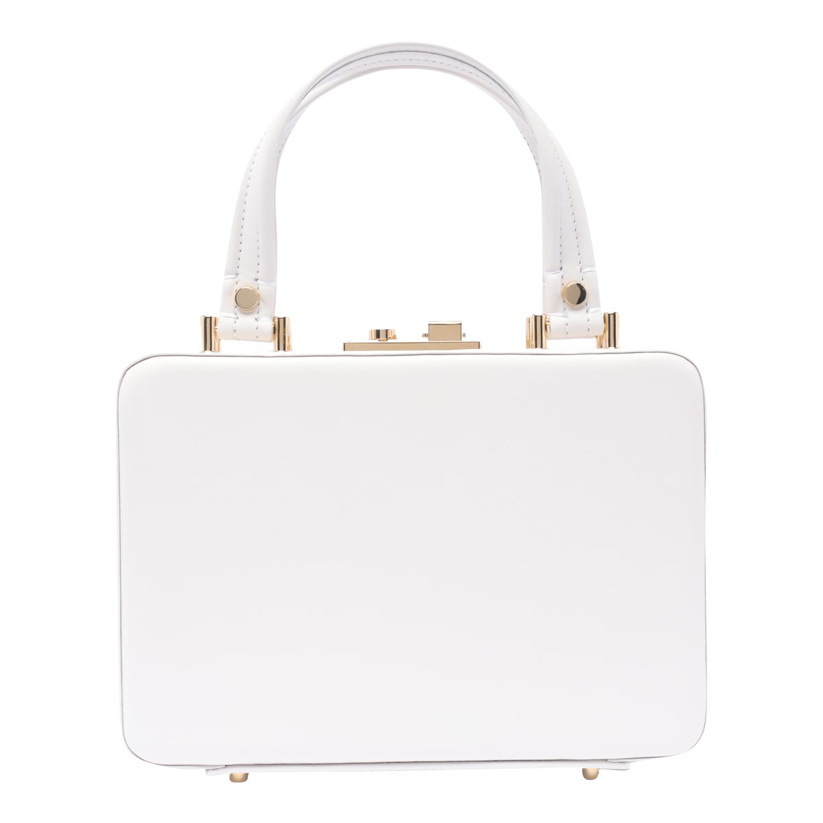 Shop Gianvito Rossi Vali Handbag In White