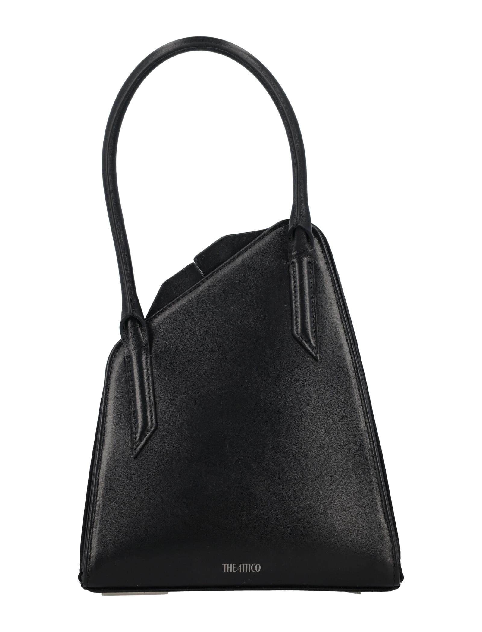 Attico Sunset Rhinestone-embellished Tote Bag In Crystal/black