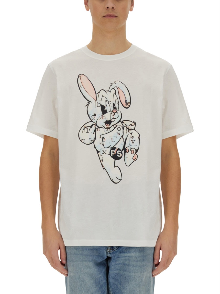 Ps By Paul Smith Ps Paul Smith Regular Fit T-shirt In White