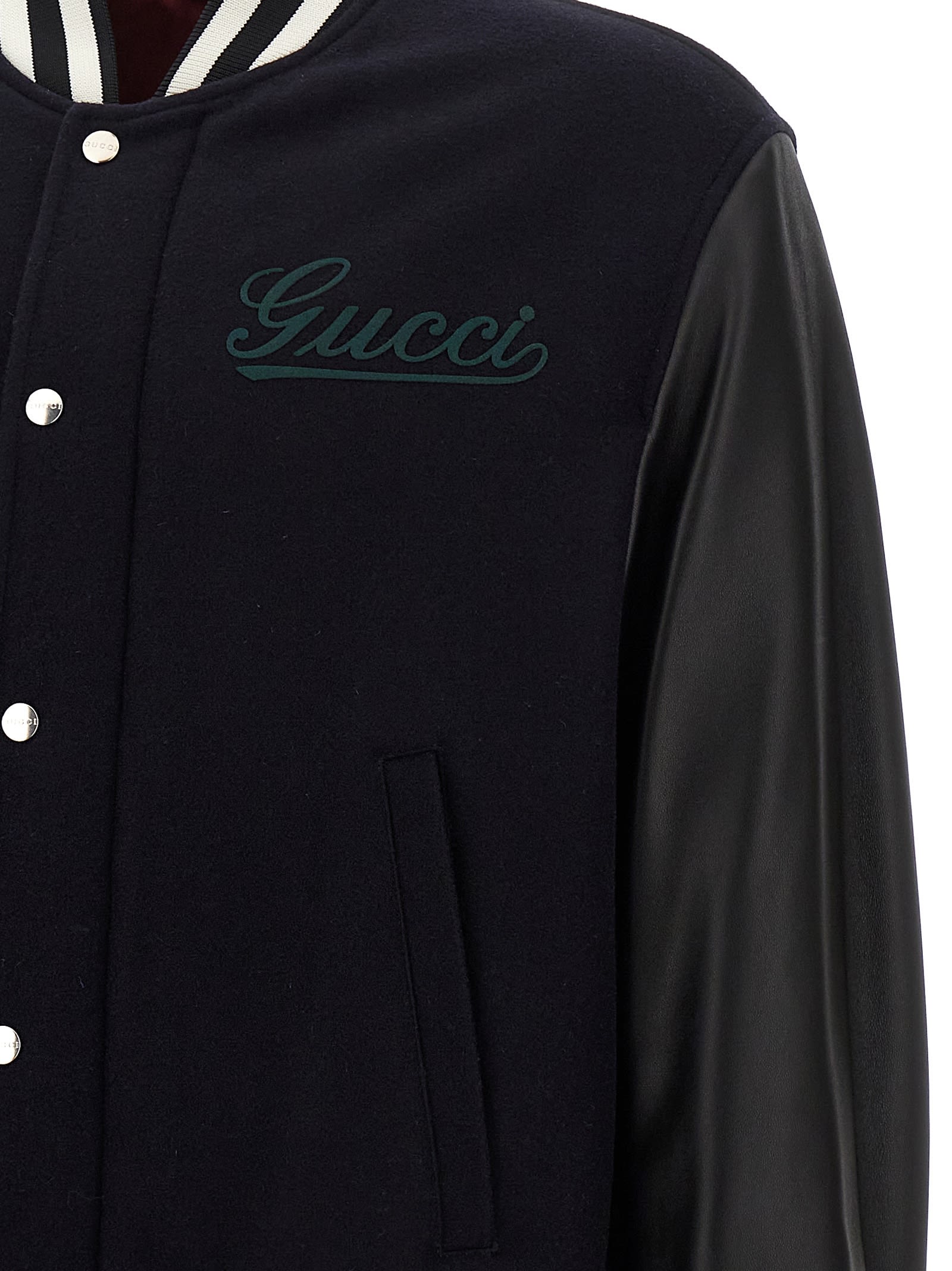 GUCCI COLLEGE BOMBER JACKET