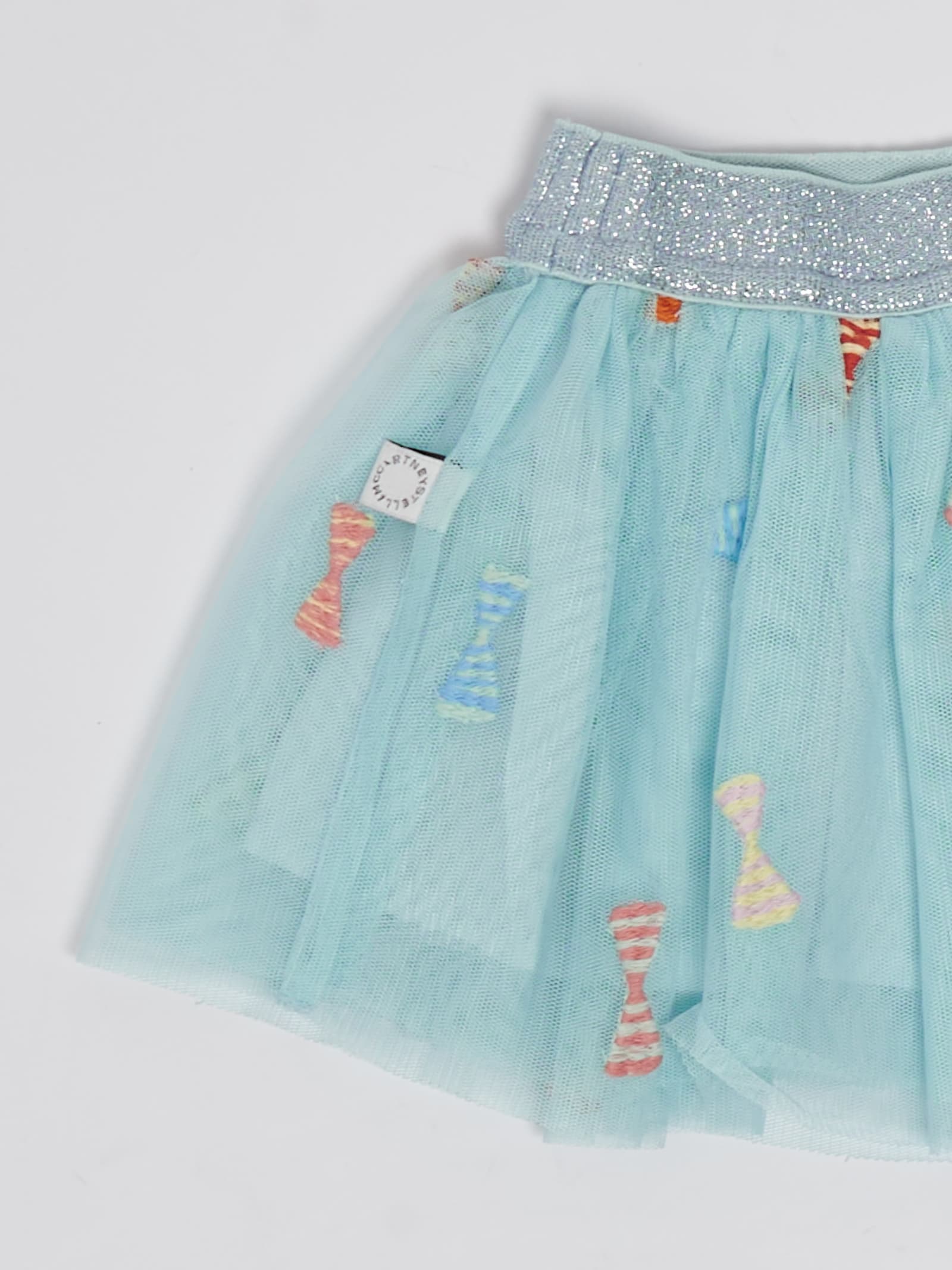 Shop Stella Mccartney Skirt Skirt In Azzurro