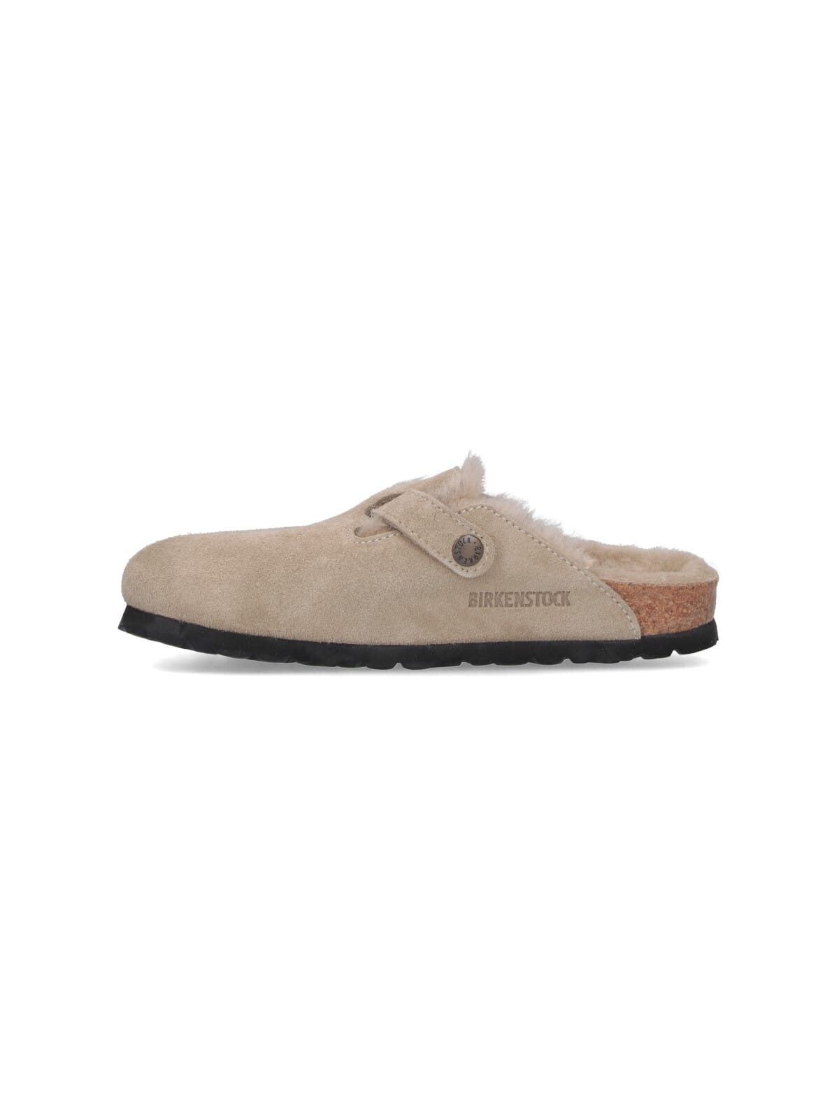 Birkenstock Mules Boston In Animal Print