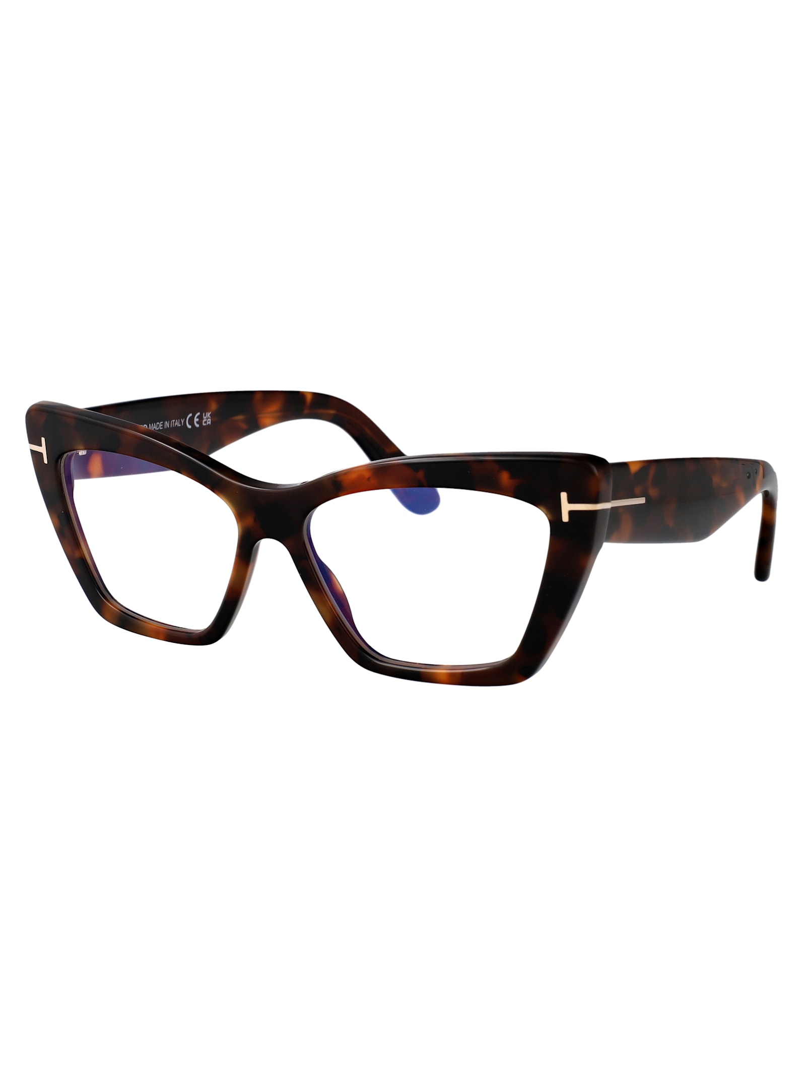 Tom Ford Avana Scura Acetate Glasses In Brown