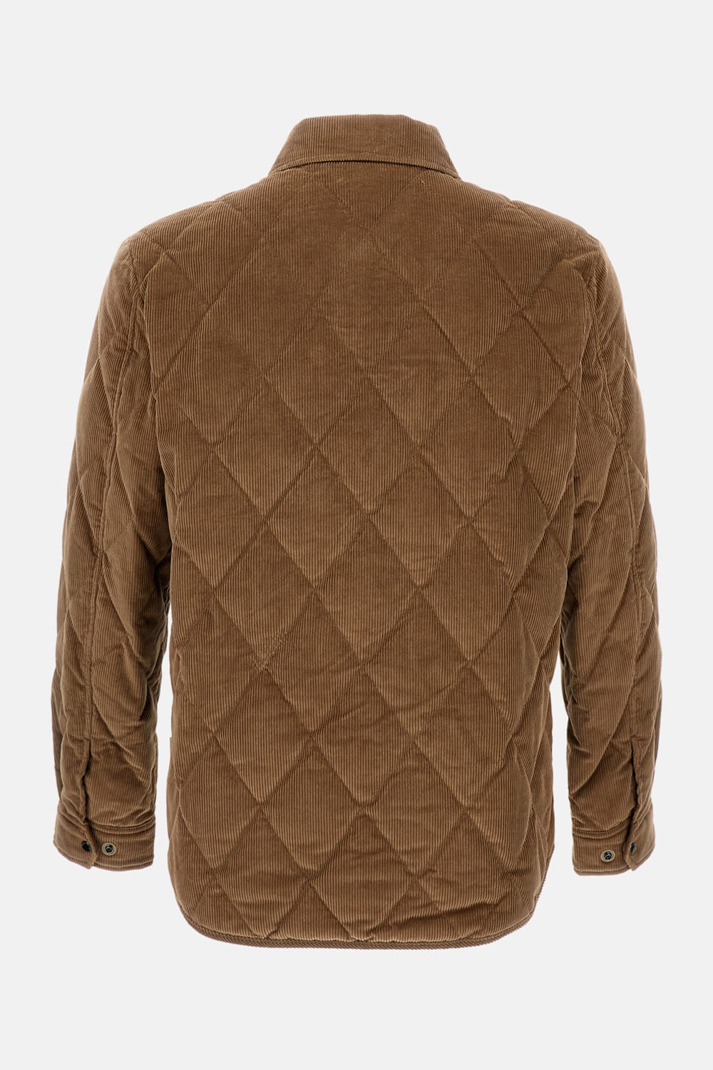 Woolrich Alaskan Velvet Shirt Jacket In Brown