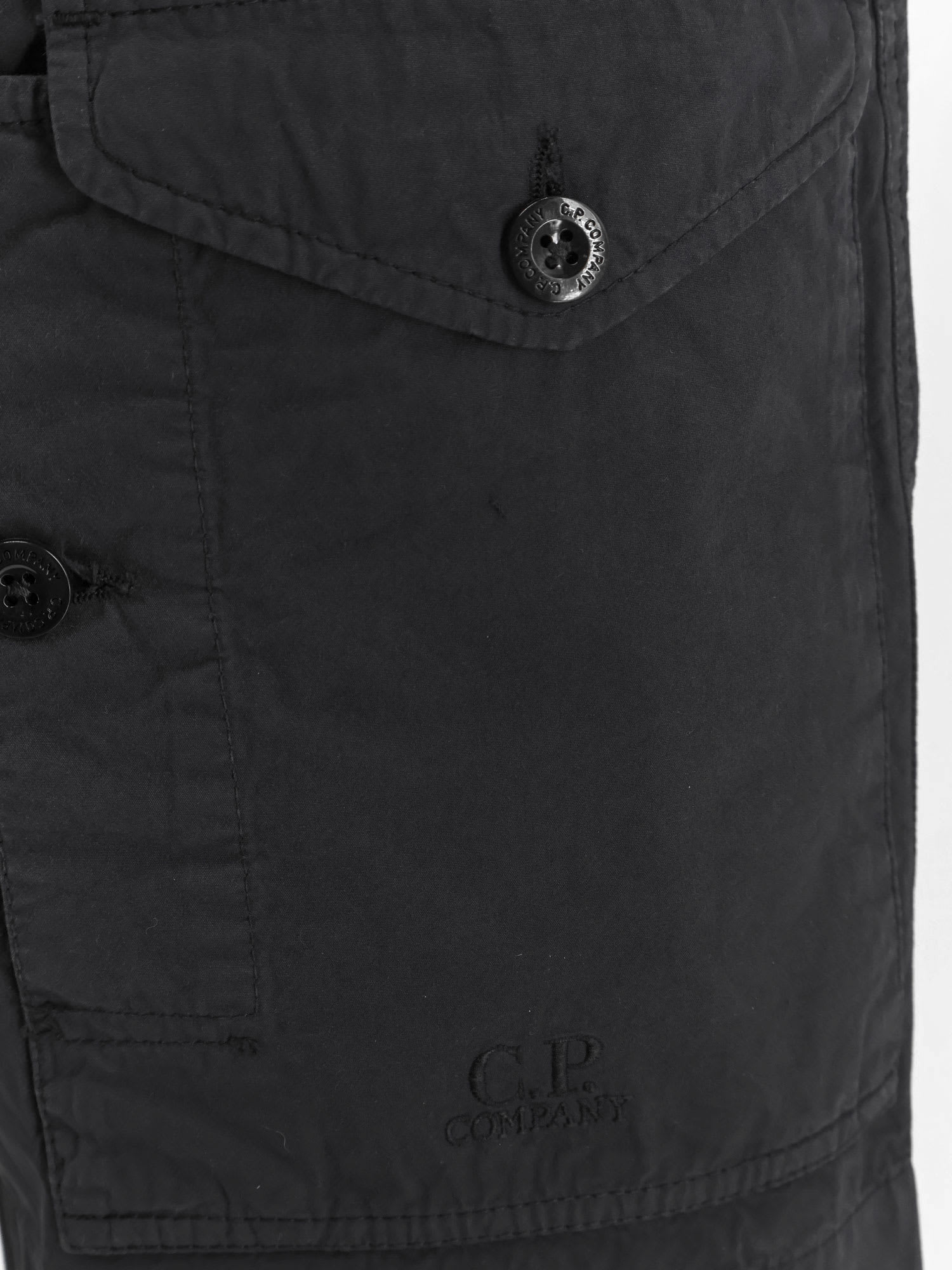 C.p. Company C.p.company Men Cotton Cargo Bermuda Shorts