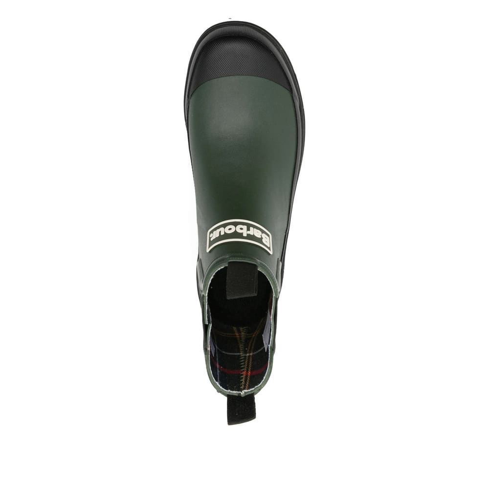 Barbour Nimbus Waterproof Chelsea Rain Boot In Green