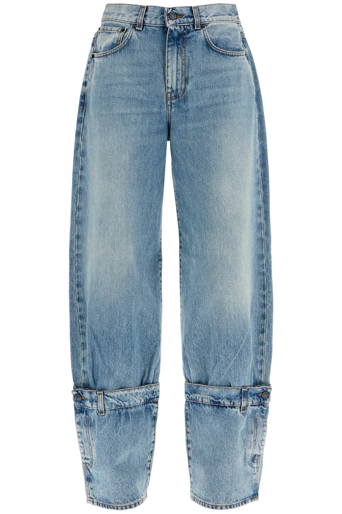 Shop Haikure Wide-legged Hurley Jeans For In Chill Blue (light Blue)