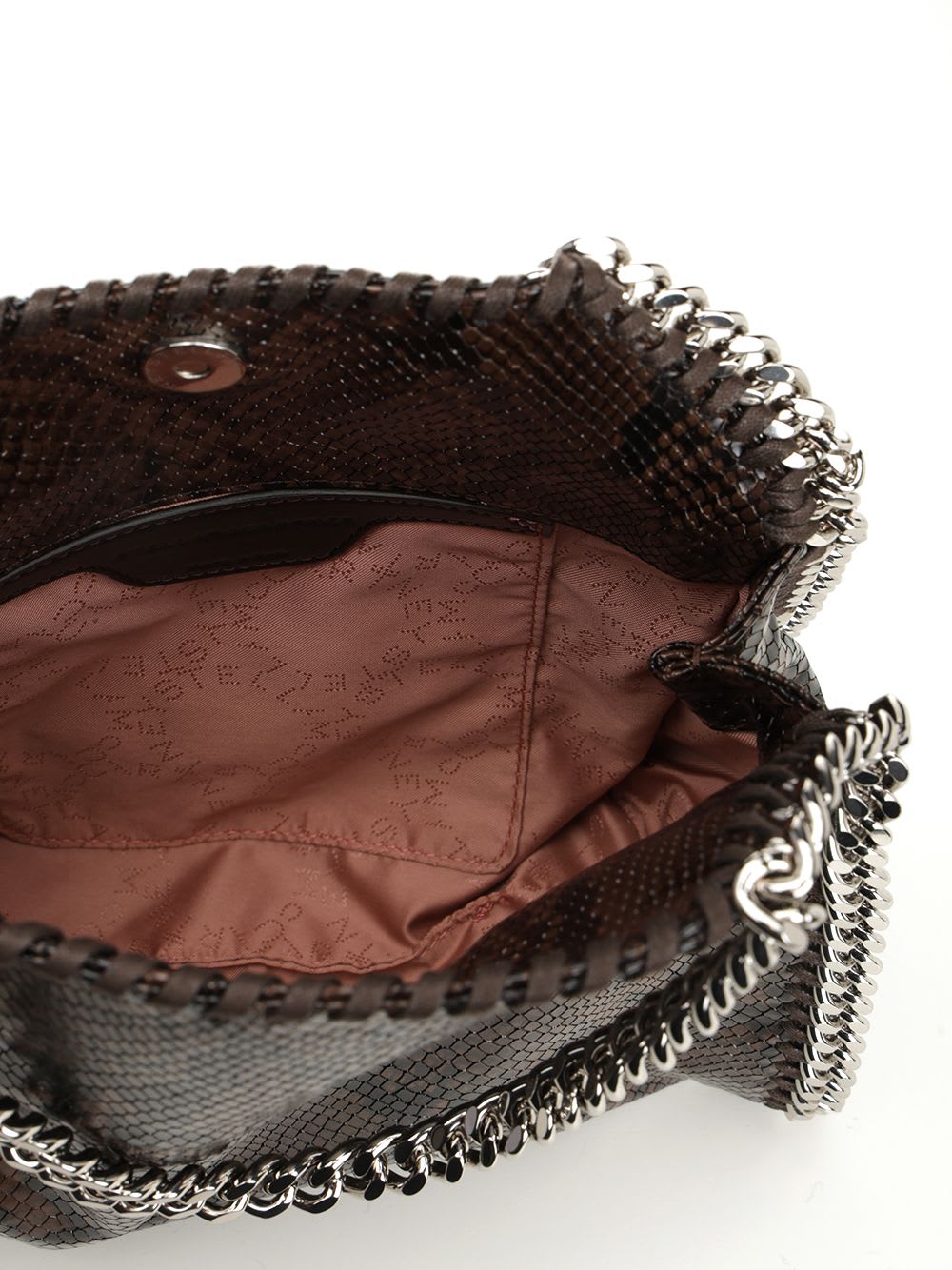 Stella Mccartney Falabella Mini Tote In Brown