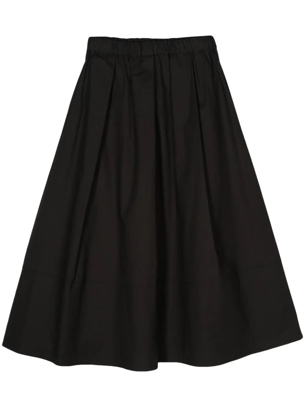 Antonelli Isotta Long Skirt In Black