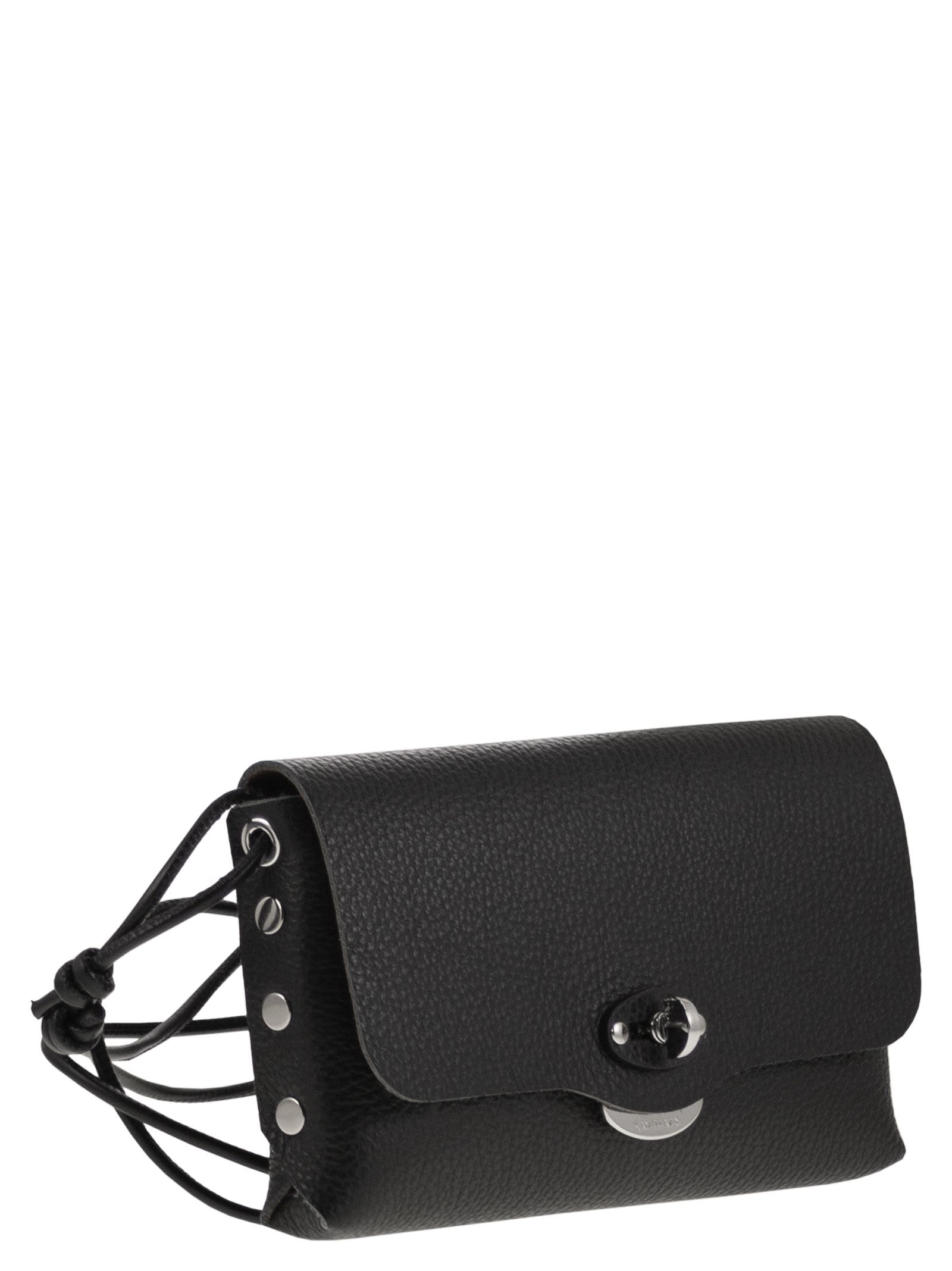 Zanellato Postina Lettera - Small Leather Bag In Black