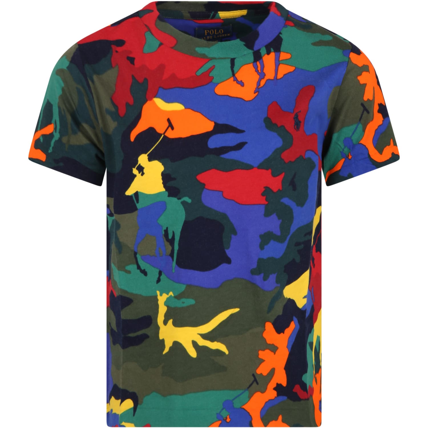 Ralph Lauren Multicolor T-shirt For Boy