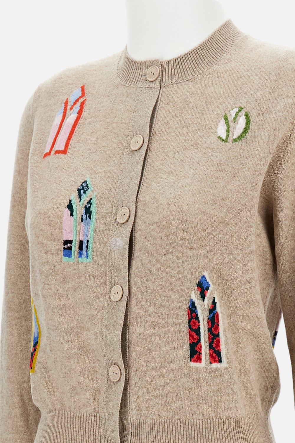 Barrie Cardigan In Neutral