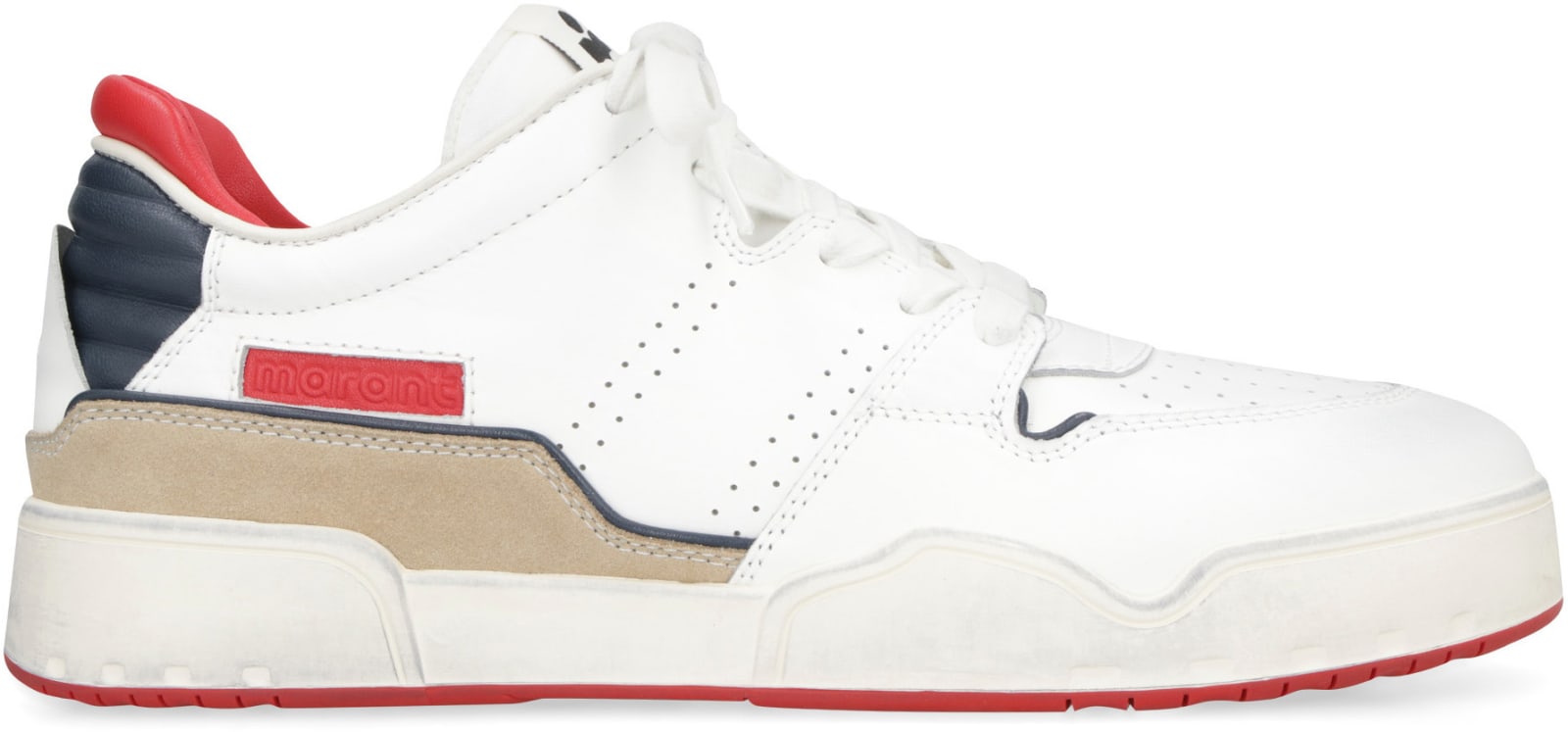 Isabel Marant Emreeh Lace-up Sneakers In White