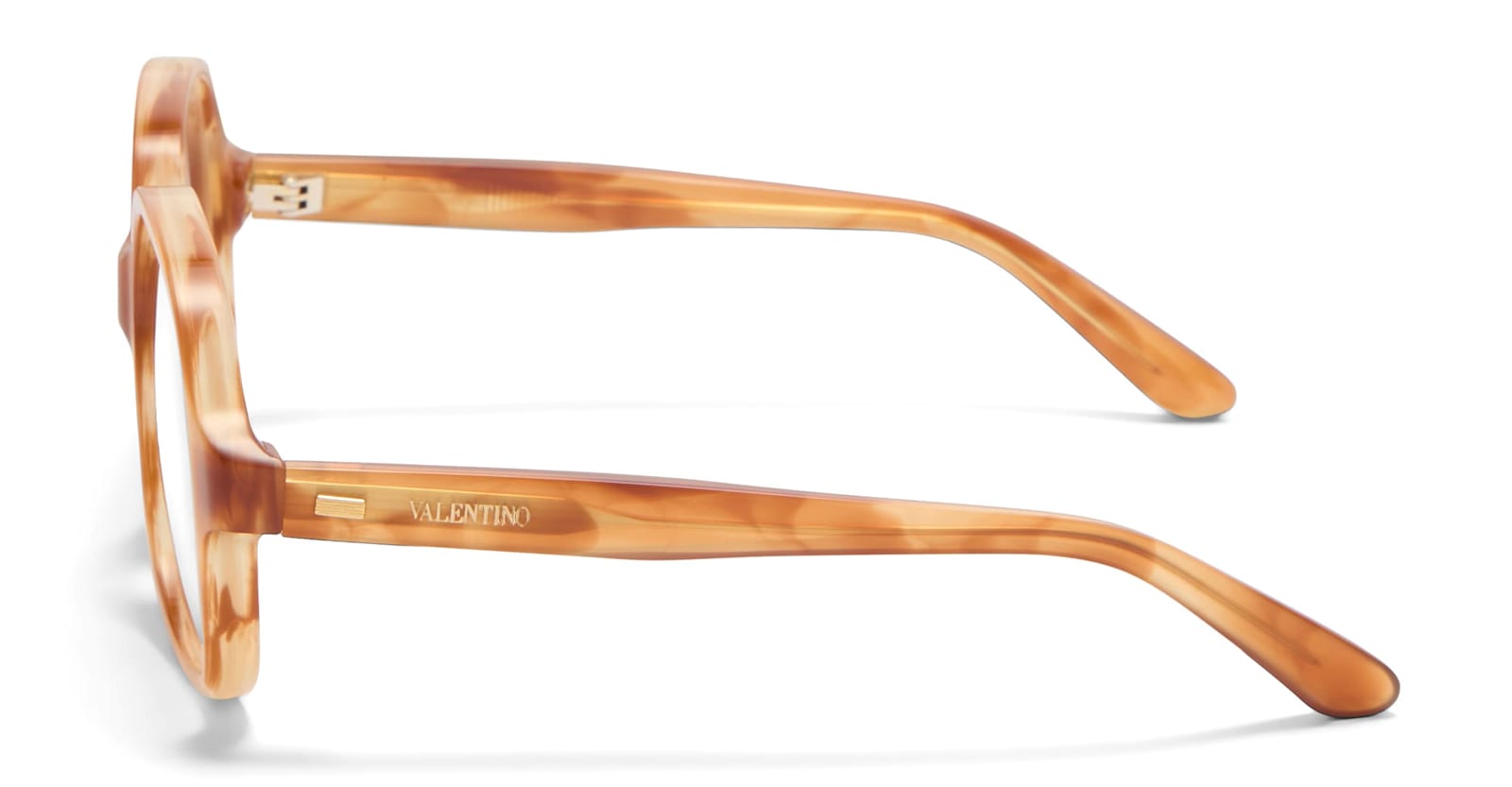 Valentino Vlx-177d - Light Havana / V-light Gold Rx Glasses In Havana/gold