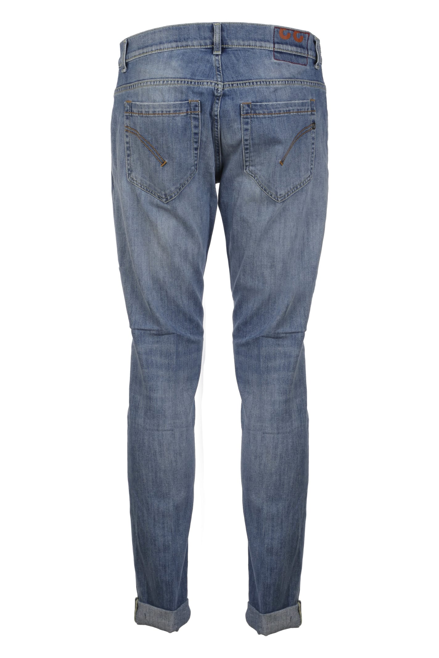 Dondup Dondup Turn Up Washed Jeans - 10879822 | italist