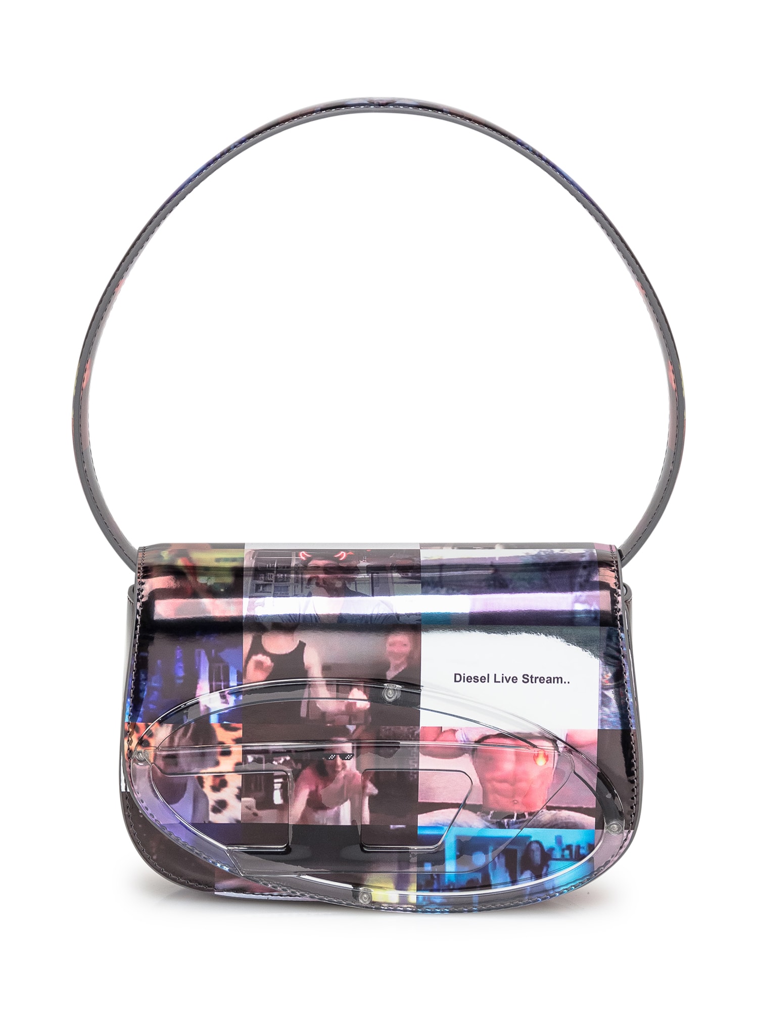 Shop Diesel 1dr Bag In Multicolor