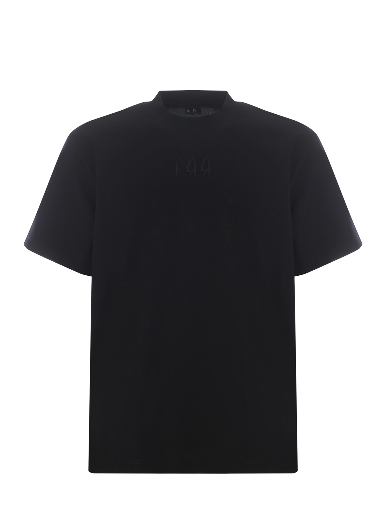 Shop 44 Label Group T-shirt 44label Group Made Of Cotton In Nero