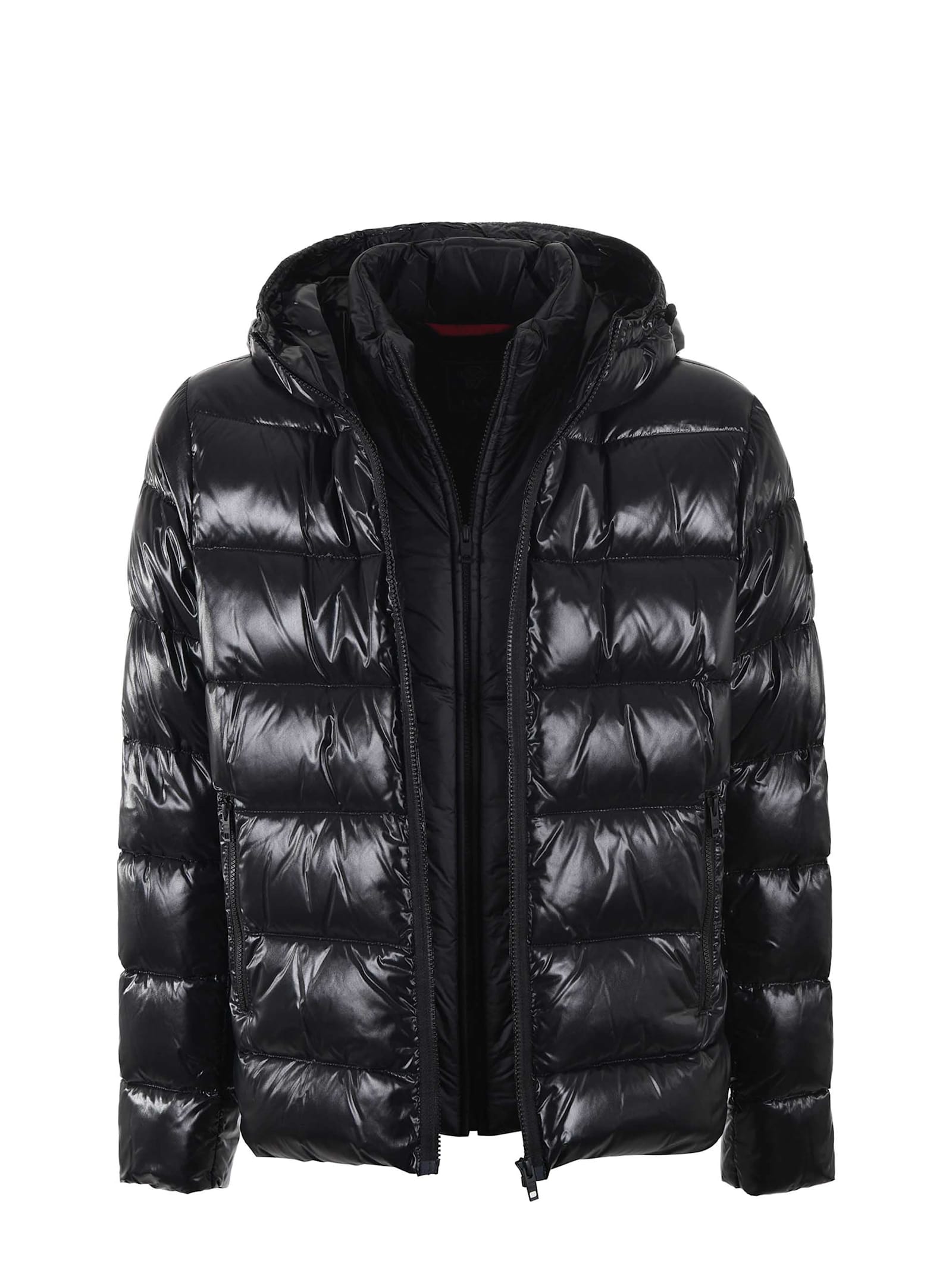 Shop Fay Down Jacket In Black