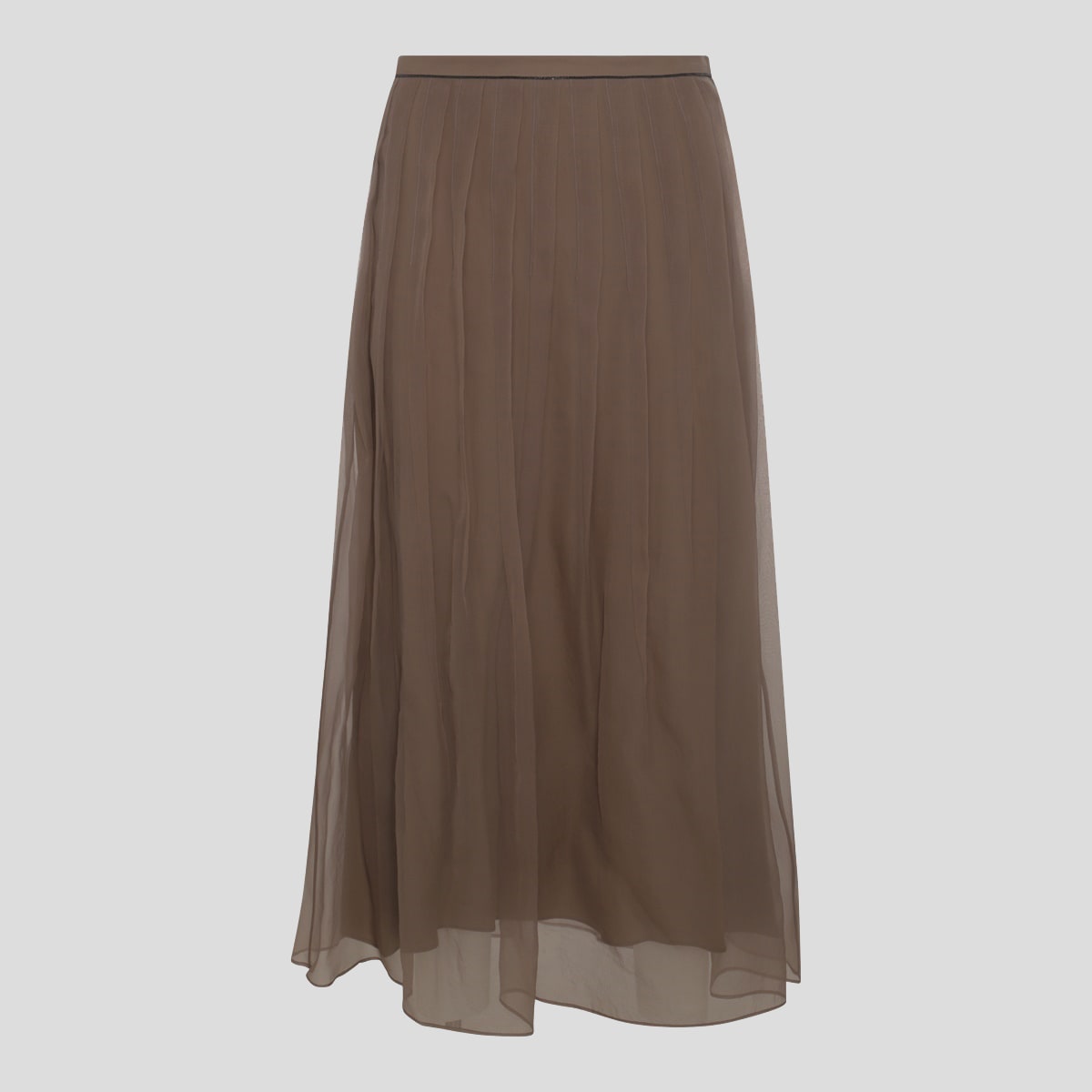 Cacao Cotton Skirt