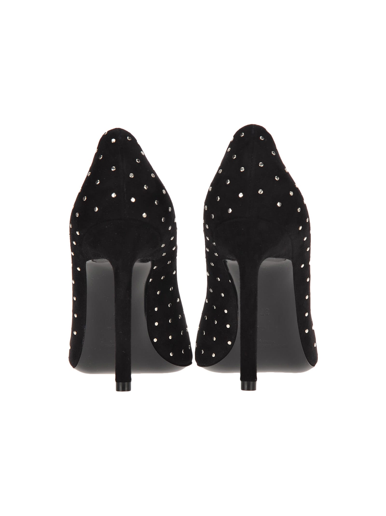 saint laurent studded pumps