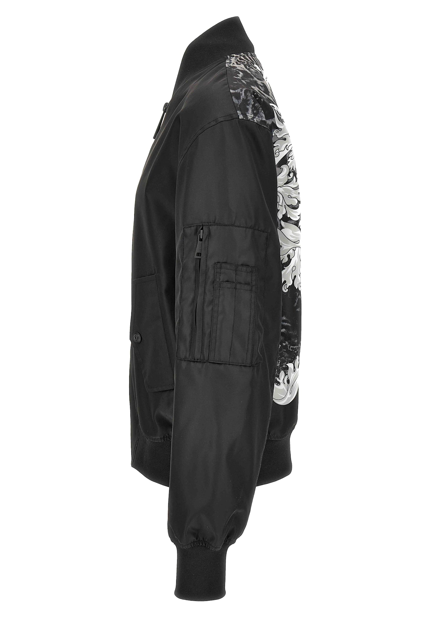 Shop Versace Jeans Couture Outerwear In Black