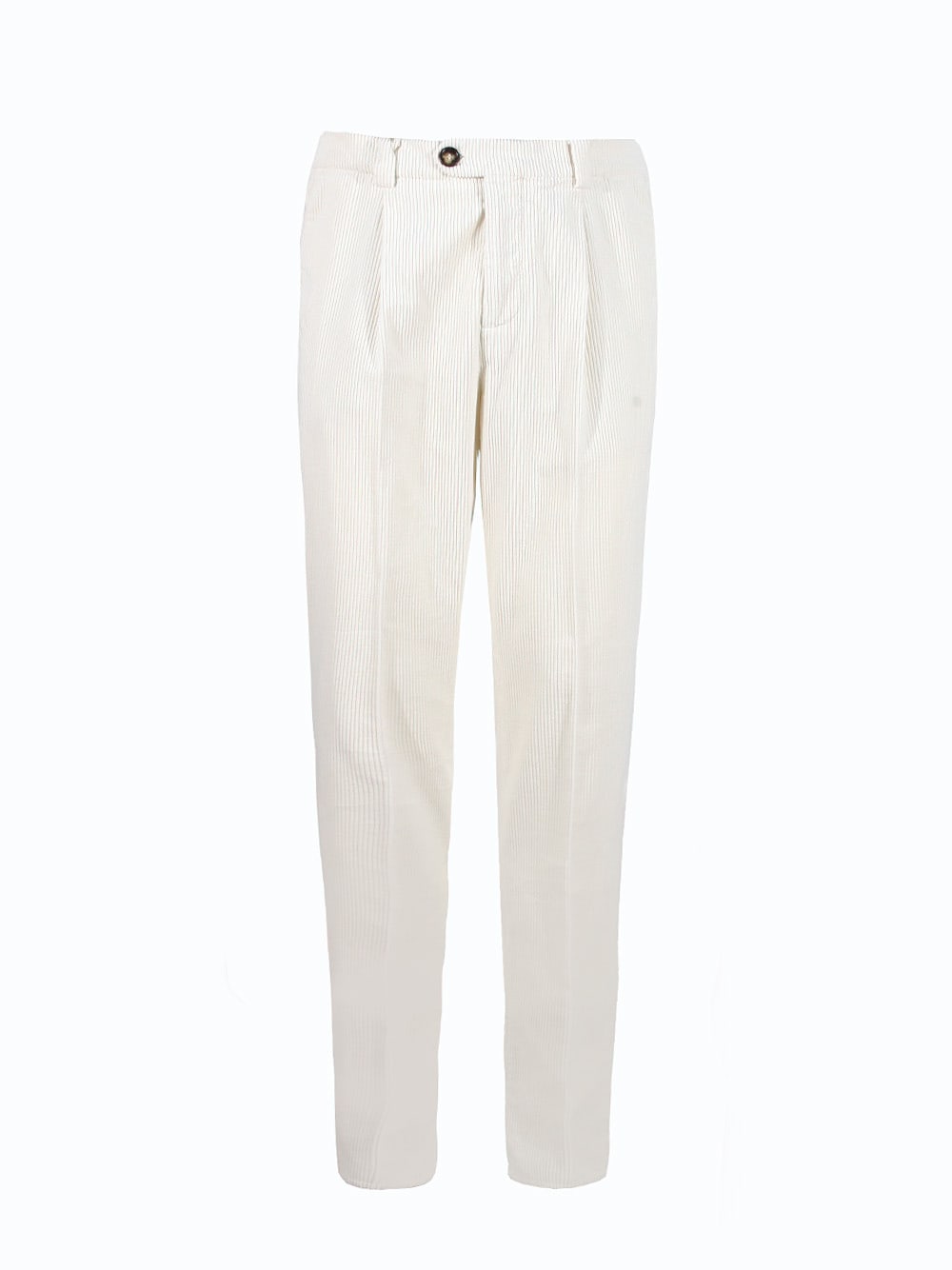 Brunello Cucinelli Trousers With Ribbed Pleats