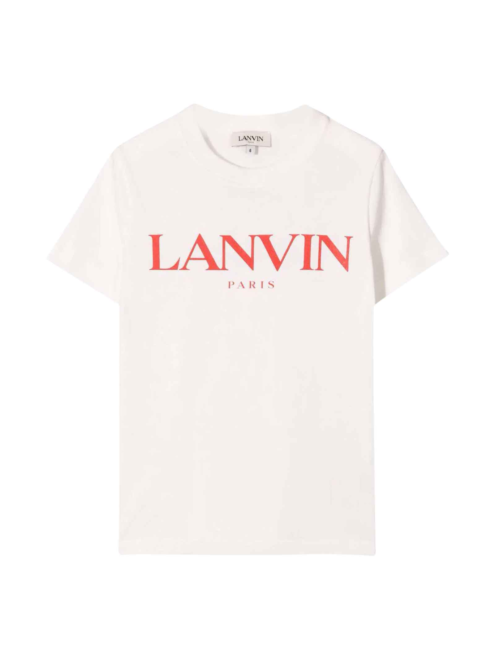 Lanvin Unisex White T-shirt