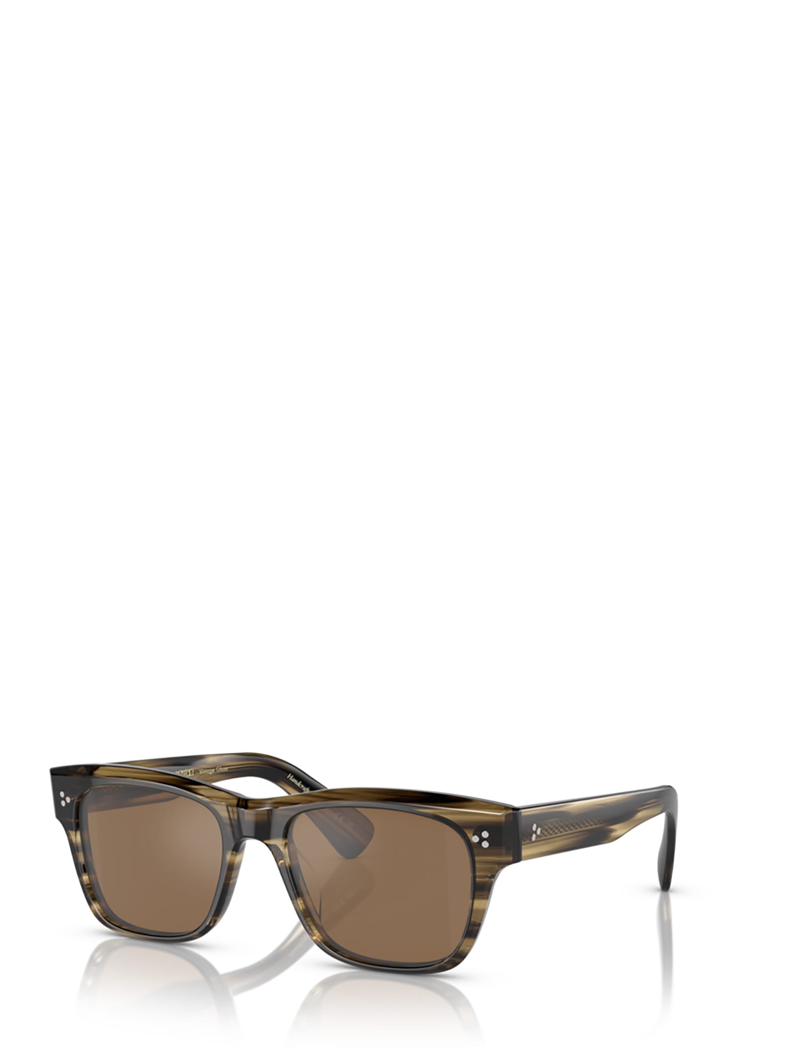 Shop Oliver Peoples Ov5524su Olive Smoke Sunglasses
