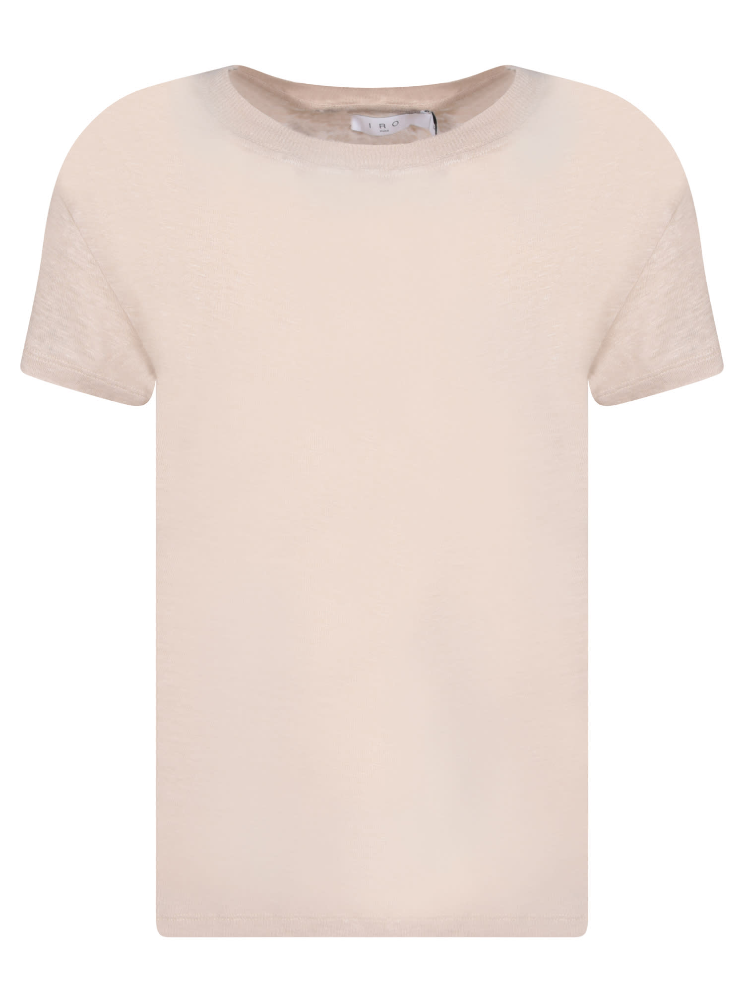 Iro Beige Linen T-shirt