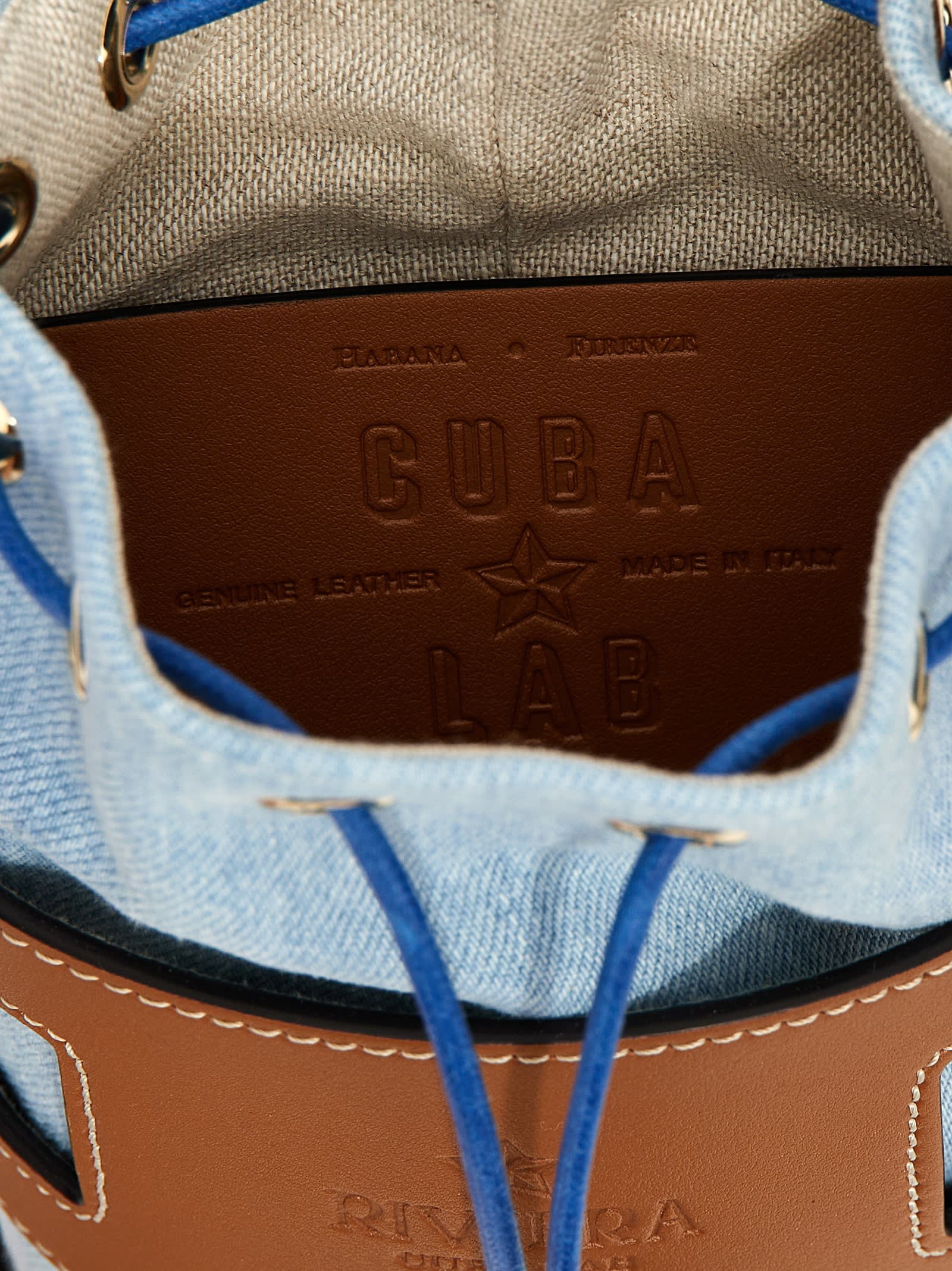 Shop Cuba Lab X Sanpa Riviera Bucket Bag In Multicolor