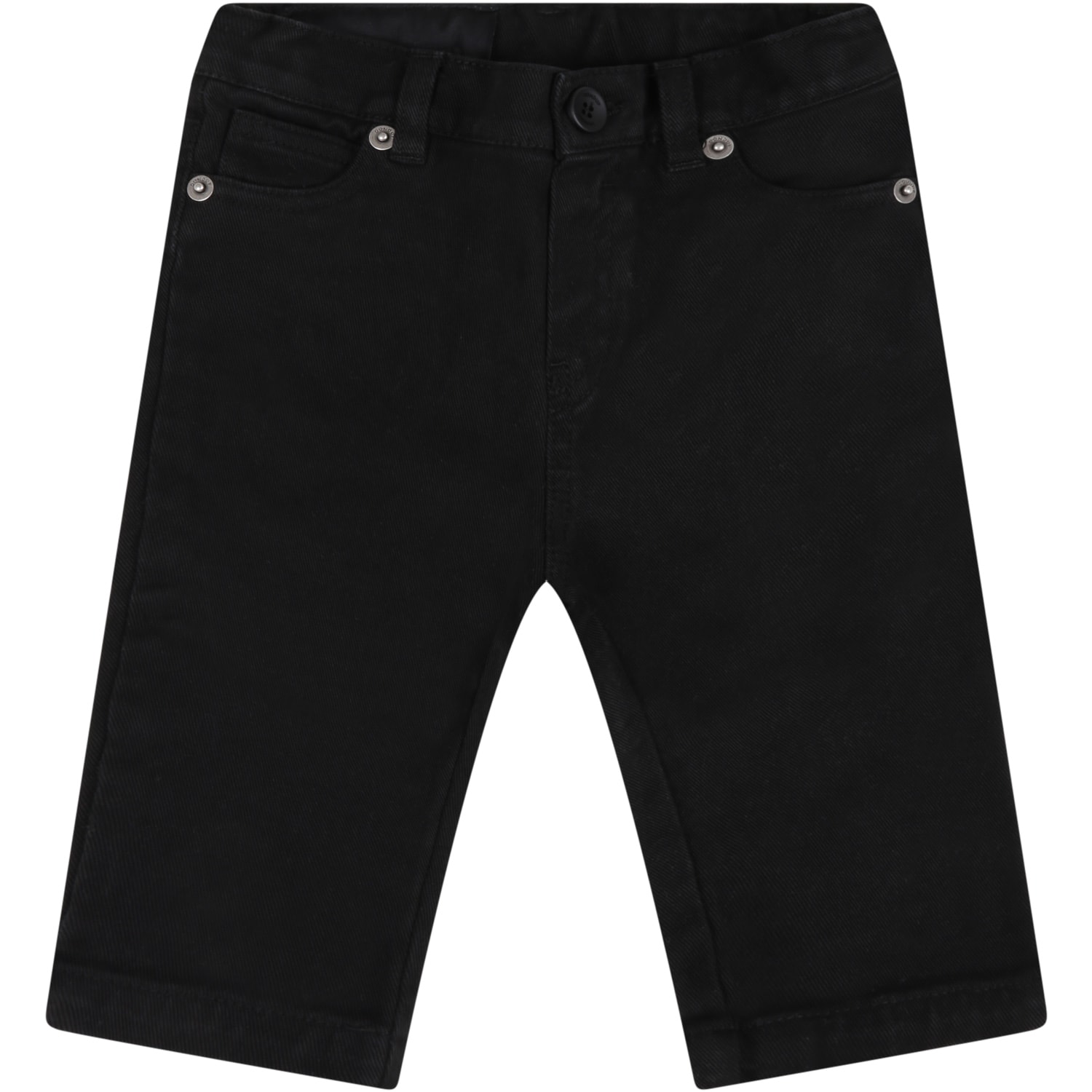 Dondup Black Jeans For Baby Boy