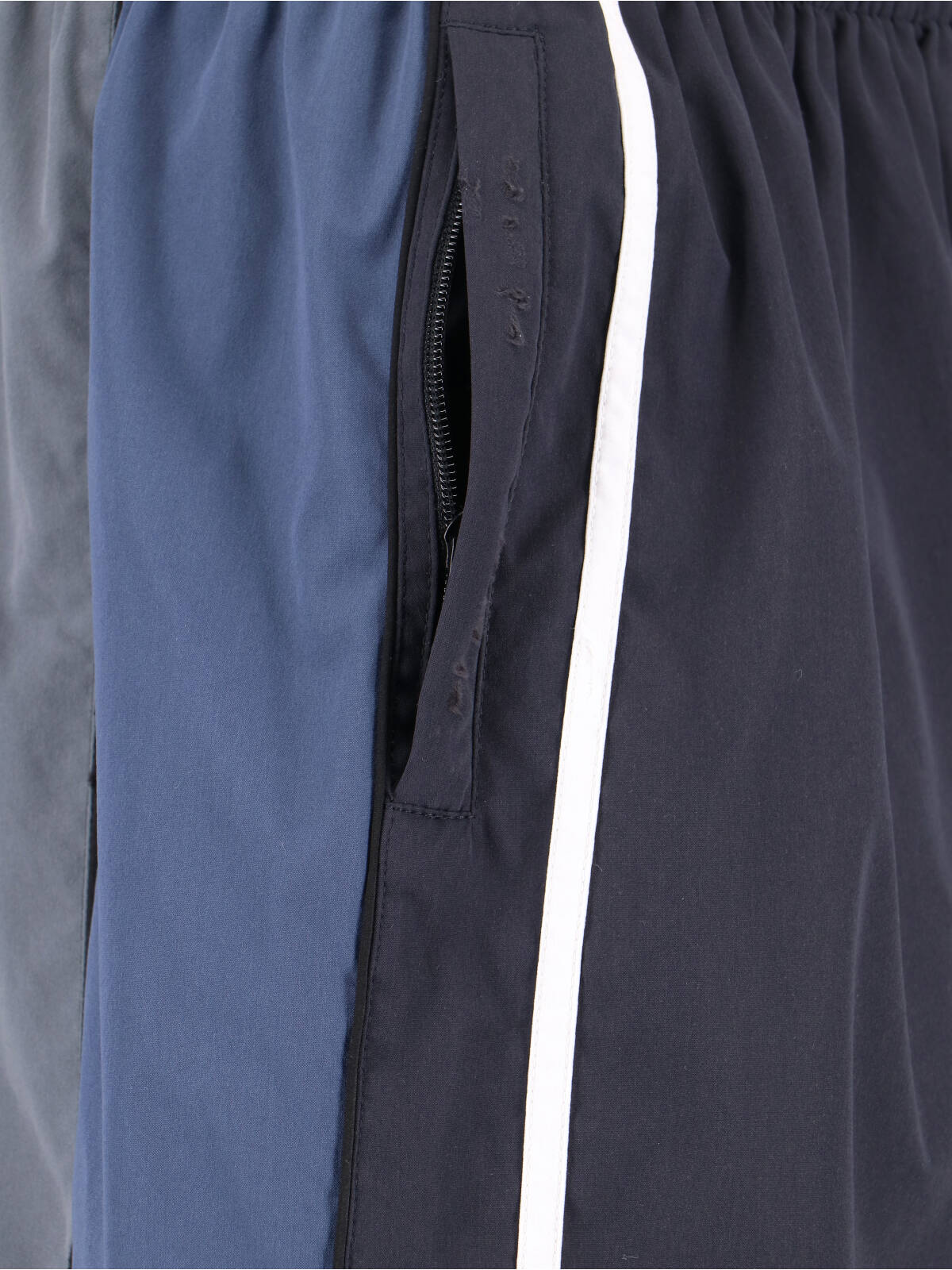 Balenciaga Sporty Trousers Featuring Side Stripes In Blue