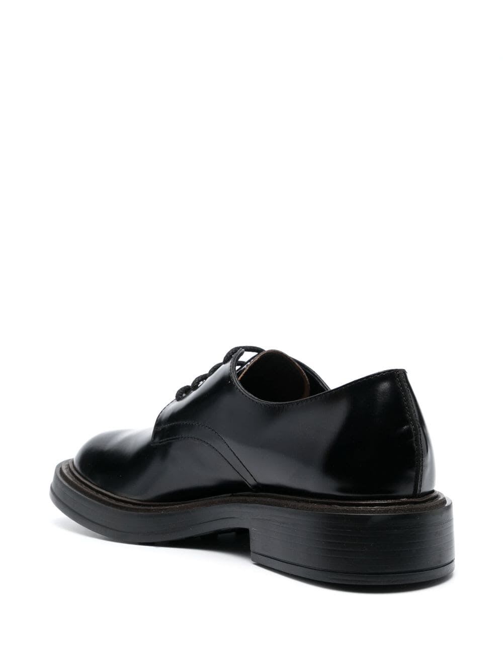 Shop Tod's Derbies In Black