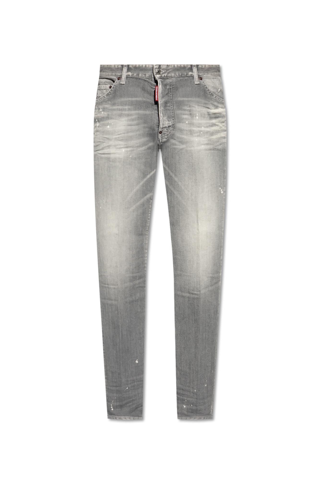 Shop Dsquared2 `cool Guy` Jeans In Grey