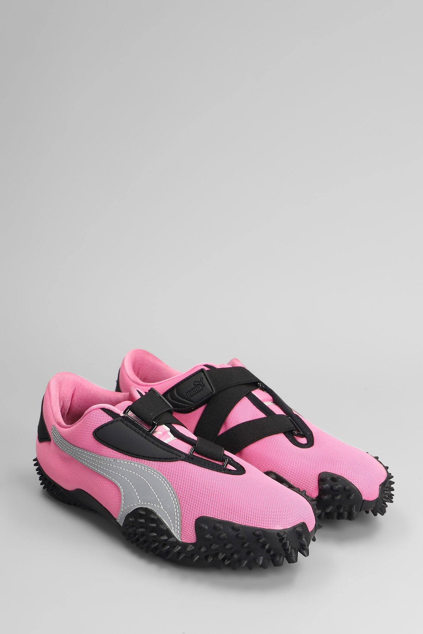 Puma Sneakers Featuring Textured Sole And Contrast Panels In Pink