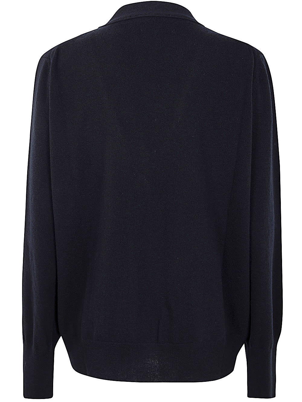 Shop Studio Nicholson 12gg Cardigan In Darkest Navy