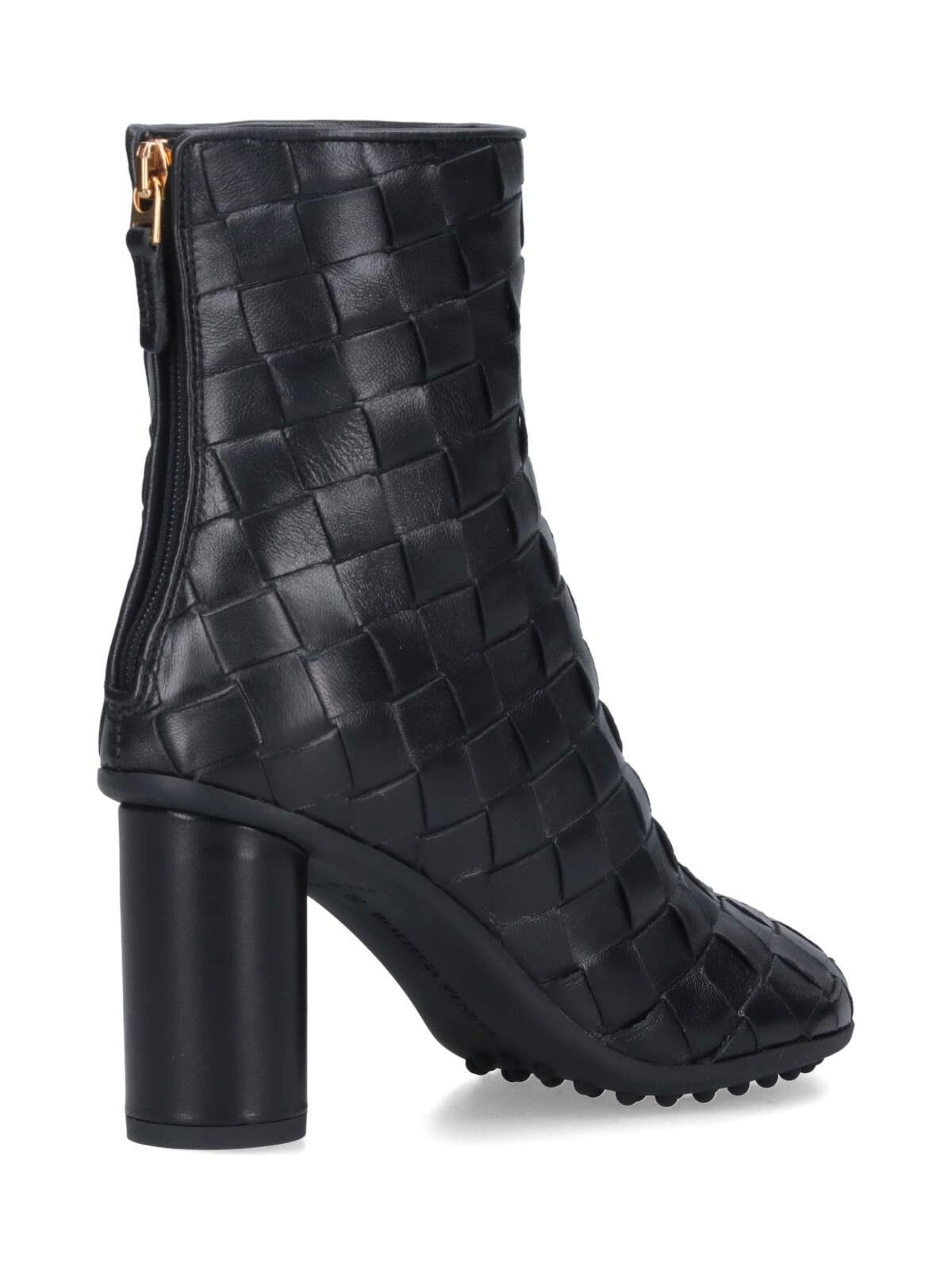 Shop Bottega Veneta Atomic Ankle Boots In Black