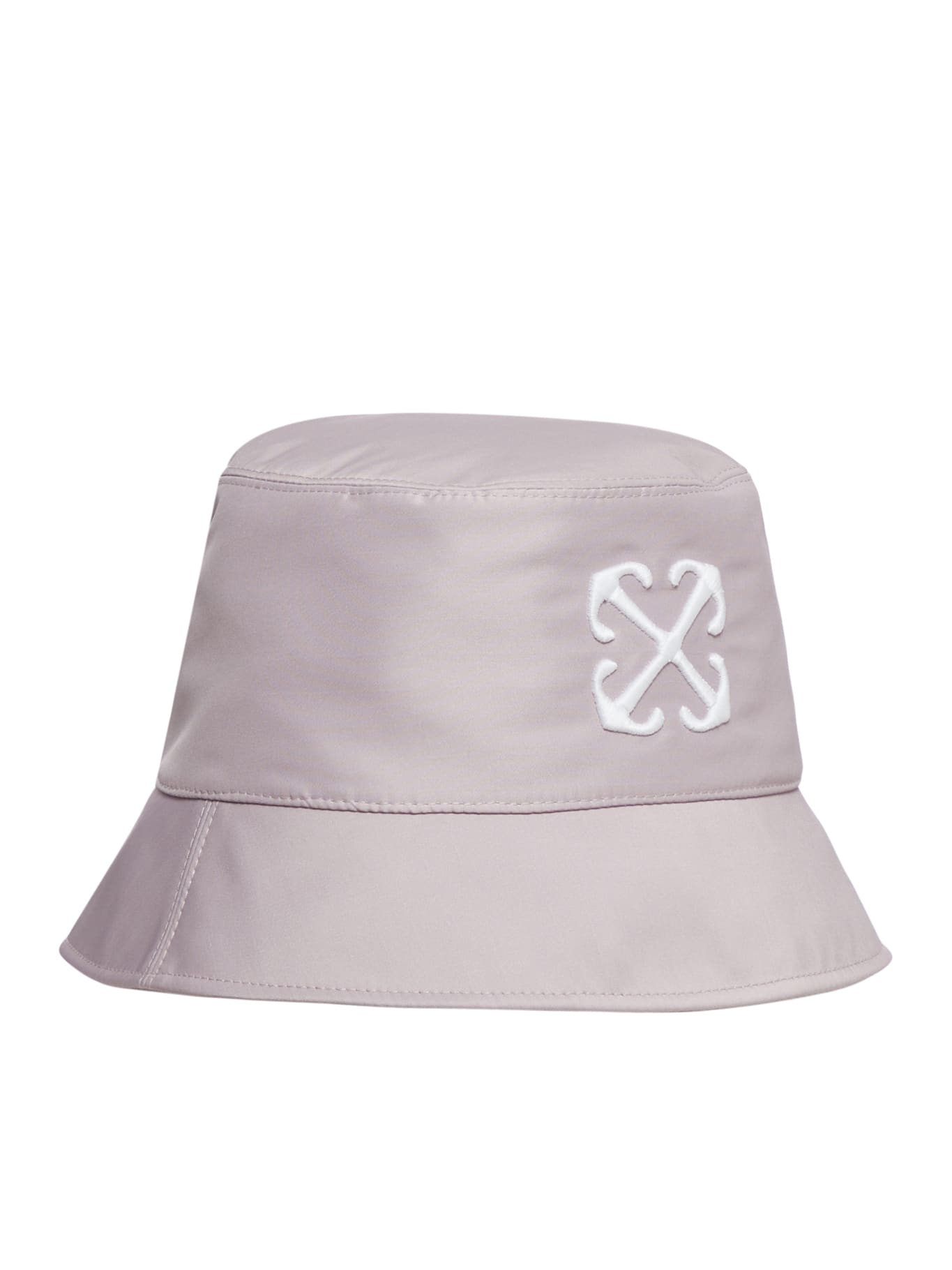 Shop Off-white Arrow Bucket Hat In Burnished Lilac White