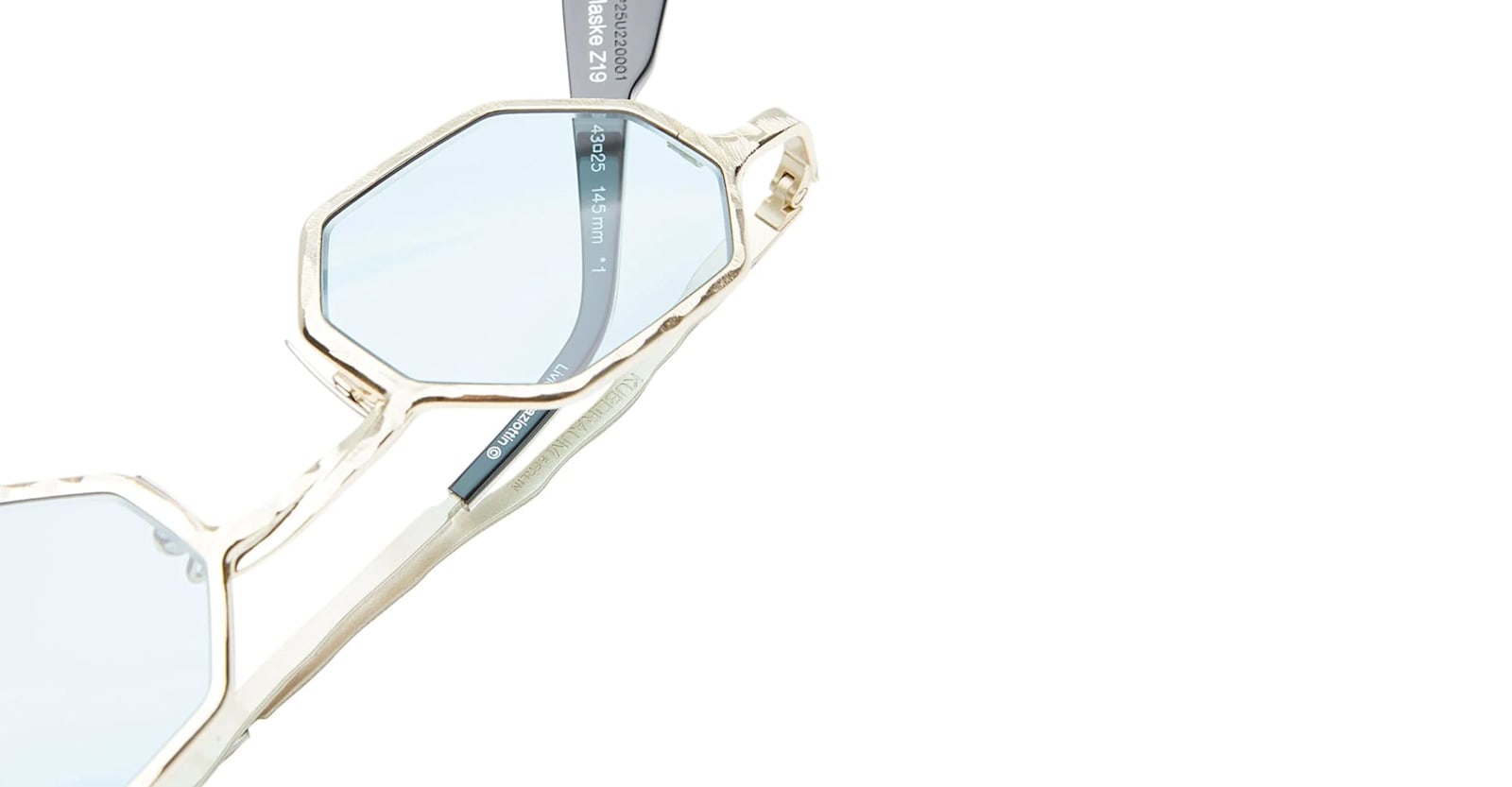 Kuboraum Mask Z19 Ge - Gold Sunglasses In Metallic