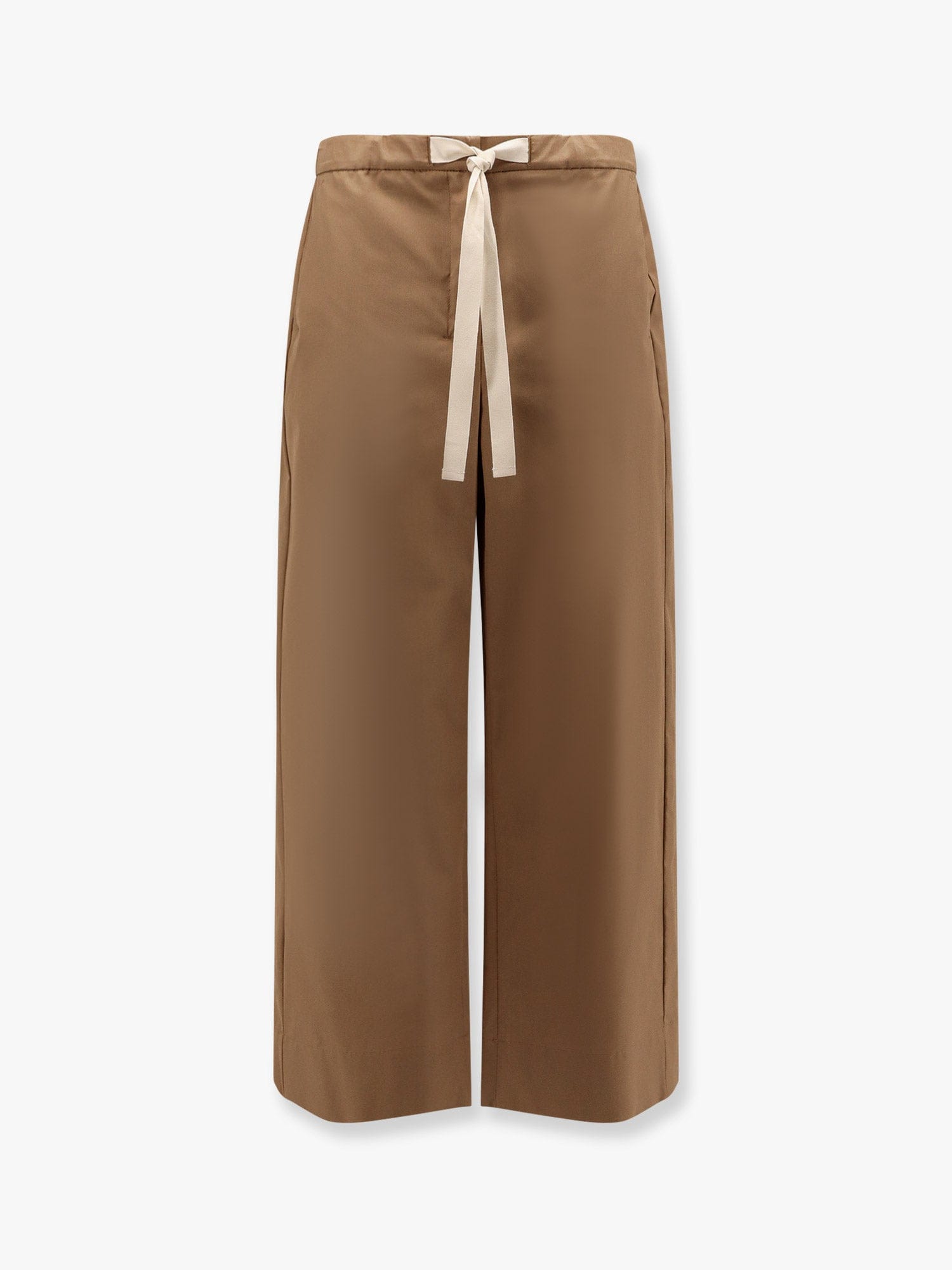 's Max Mara Paperbag-waist Trousers In Brown
