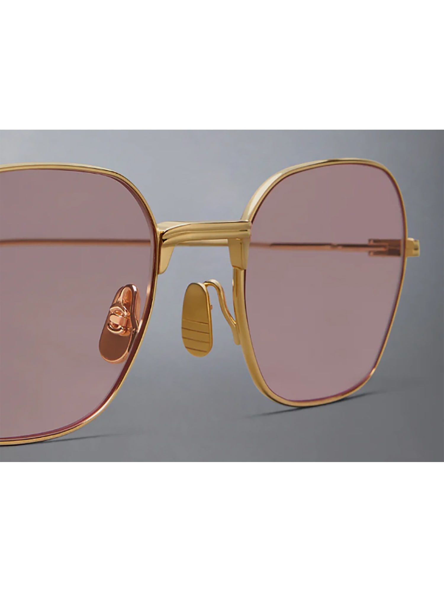 Thom Browne Ues936d/g0001 Sunglasses In Gold