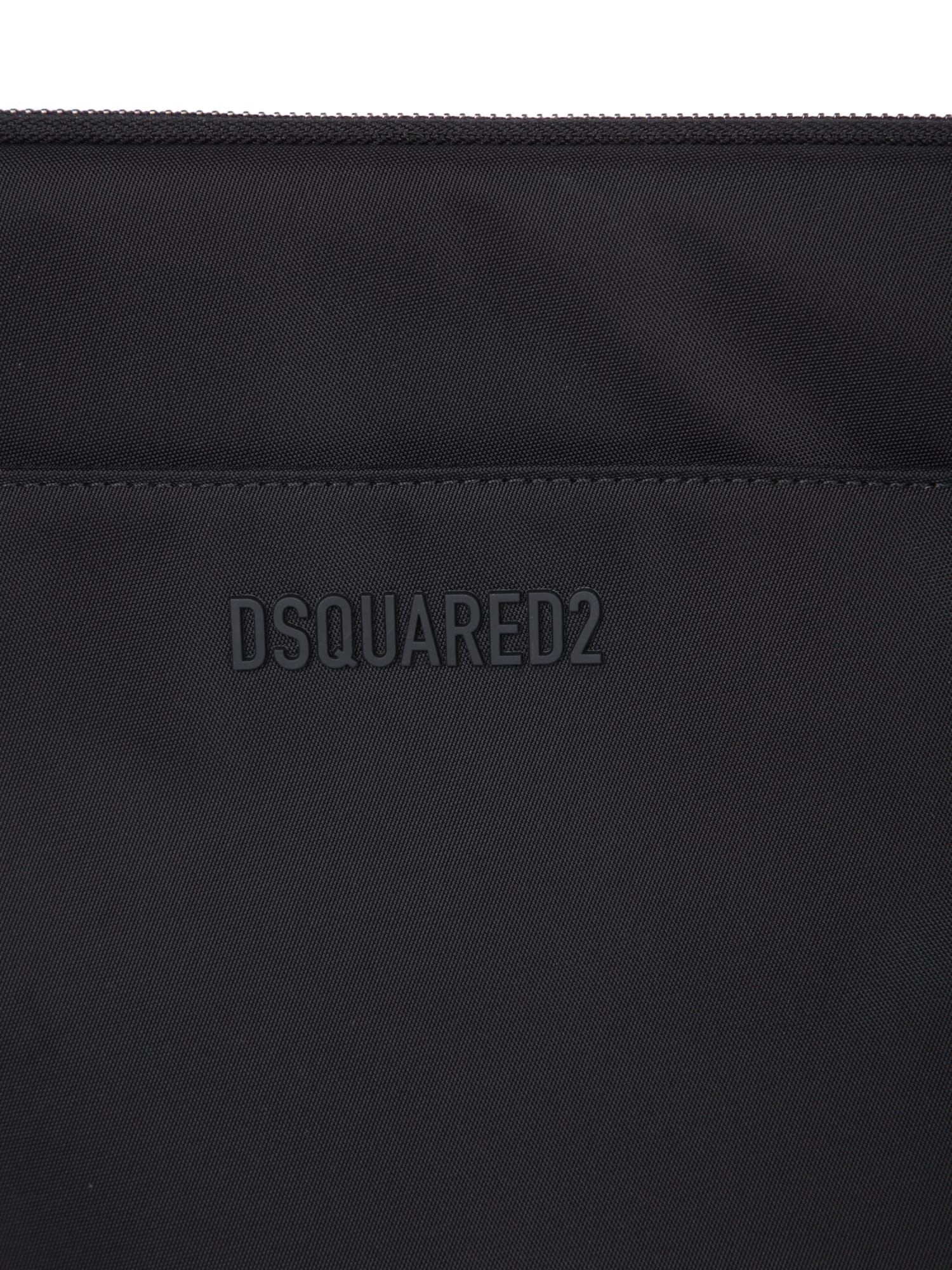 Shop Dsquared2 Urban Logo Black Laptop Case