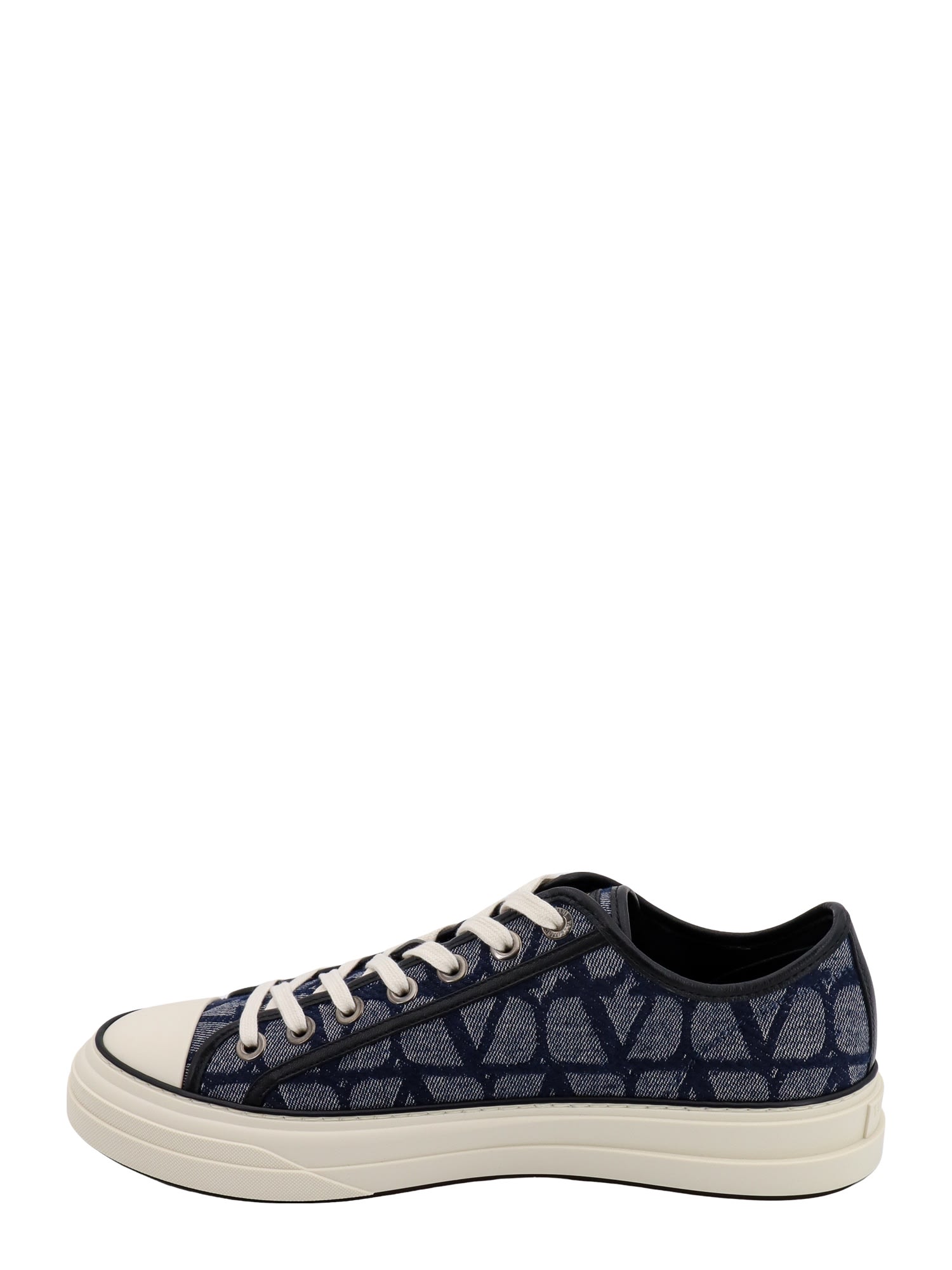 Shop Valentino Sneakers In Grey