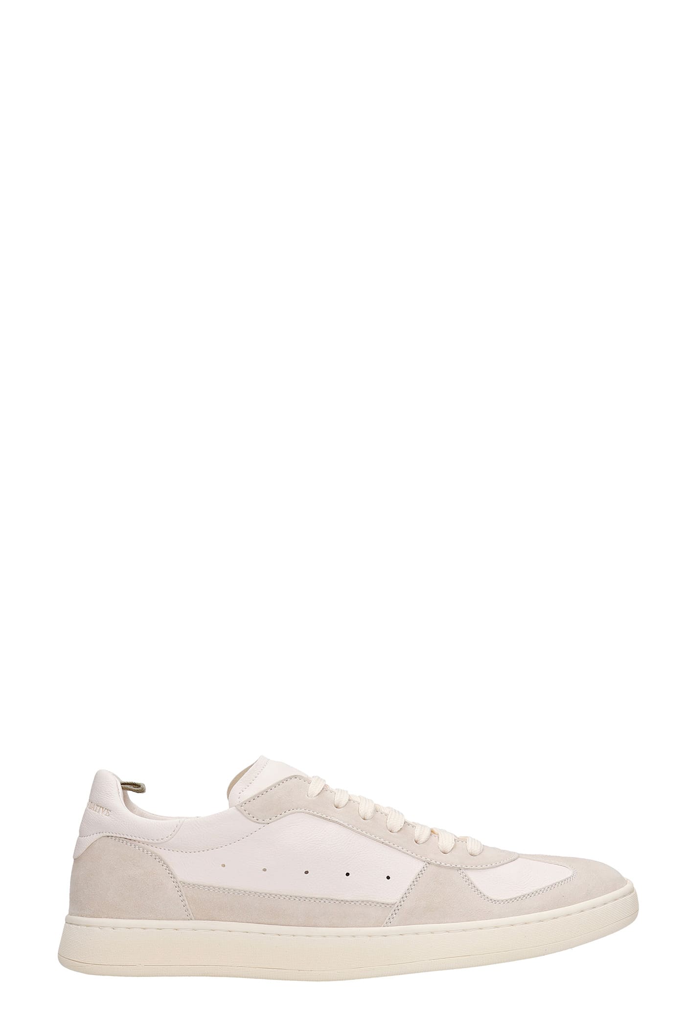 Officine Creative Kadett 001 Sneakers In Rose-pink Suede And Leather