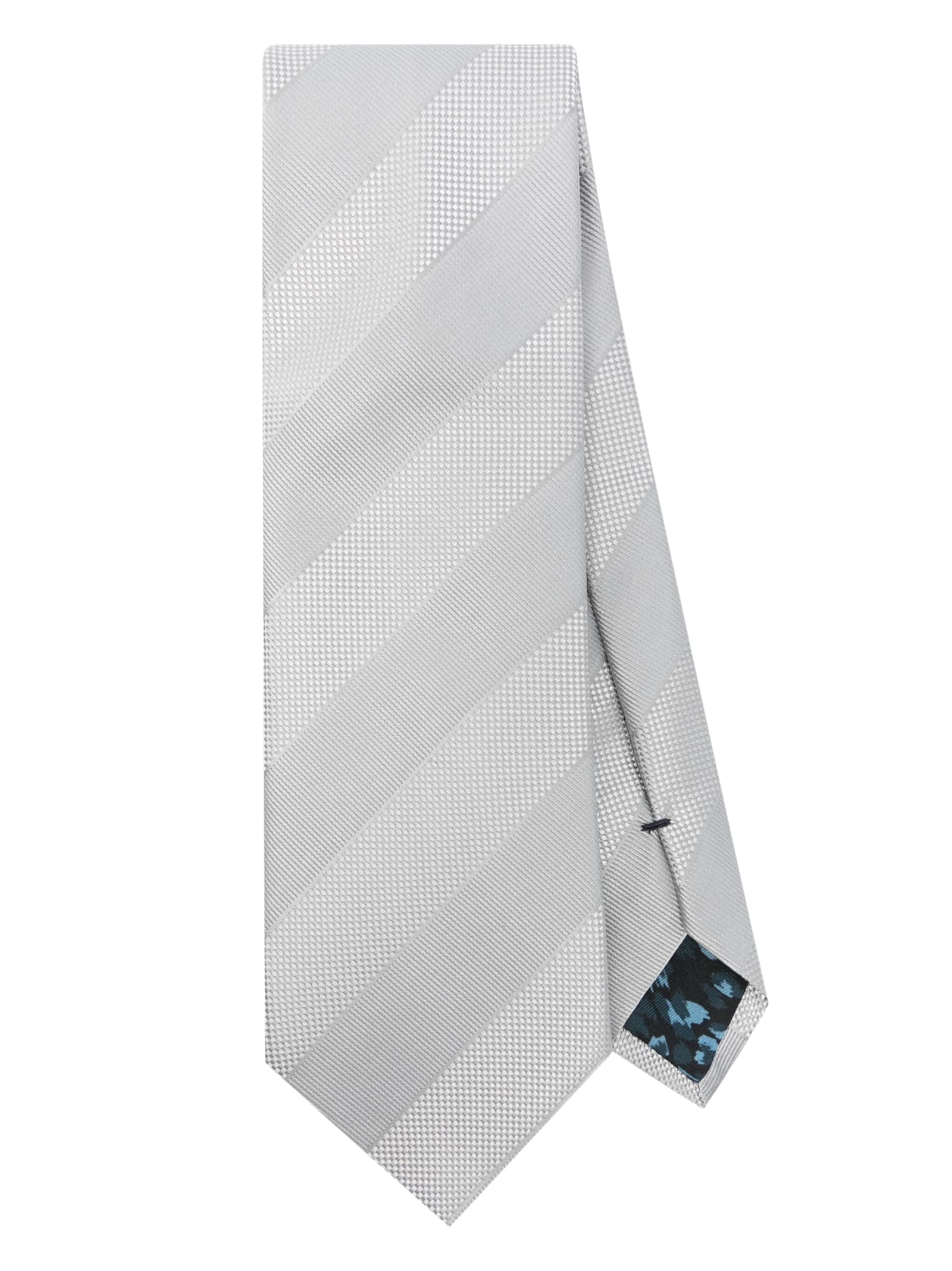 Men Tie 8cm Tonal Stripes