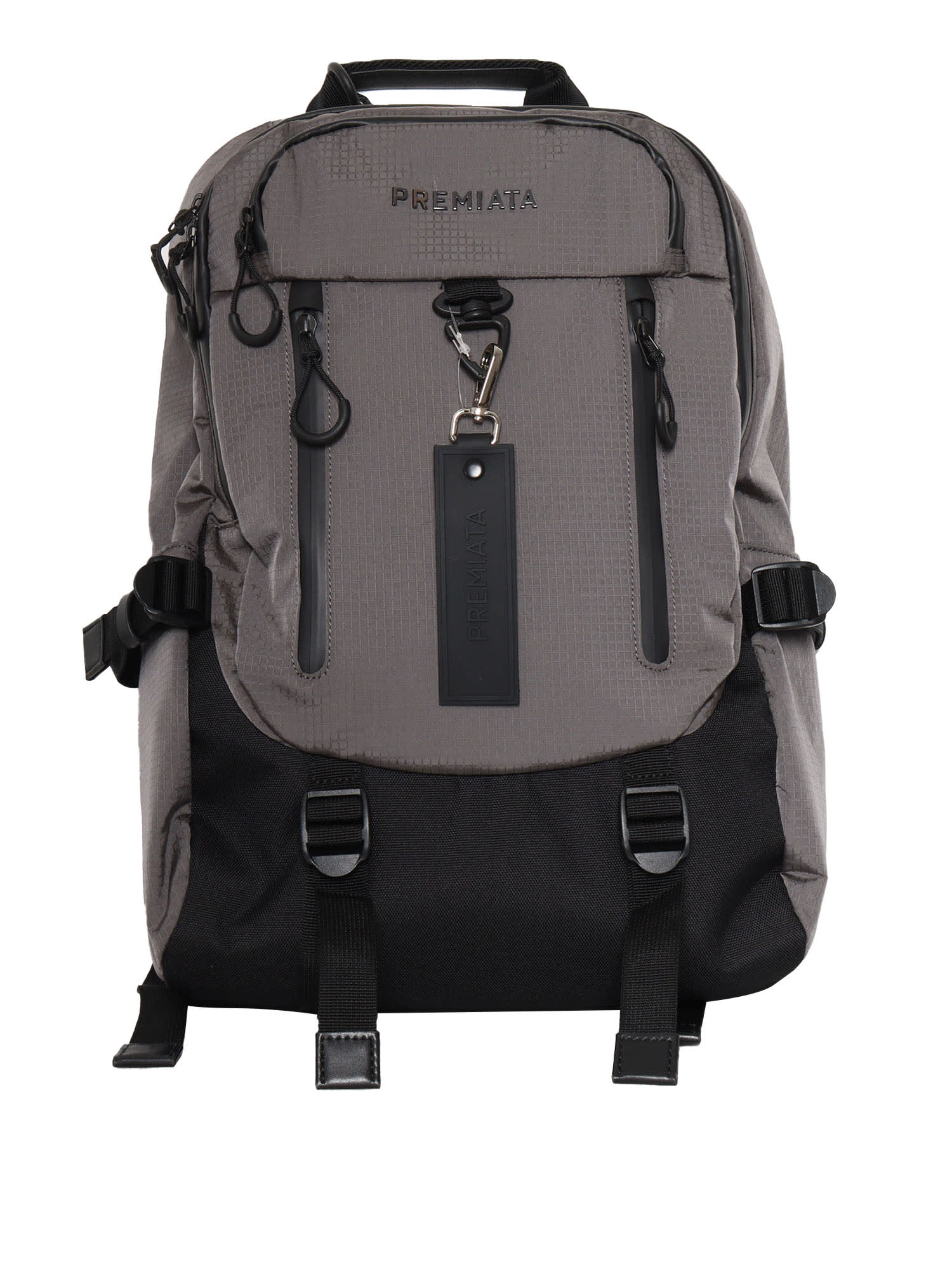 Shop Premiata Ventura Trekking Backpack In Grey